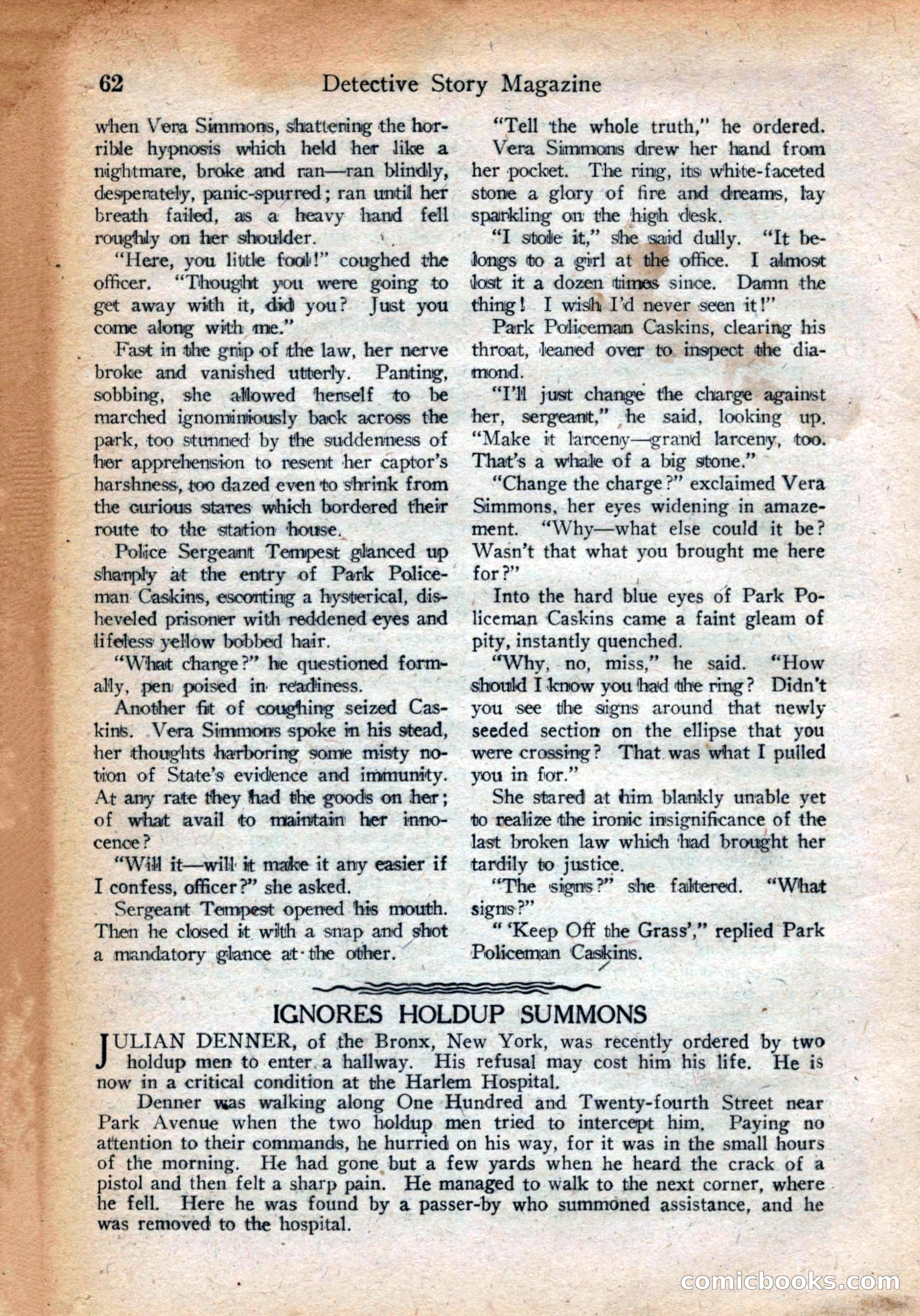 Detective Story Magazine, July 28, 1923 — page 64 of 148