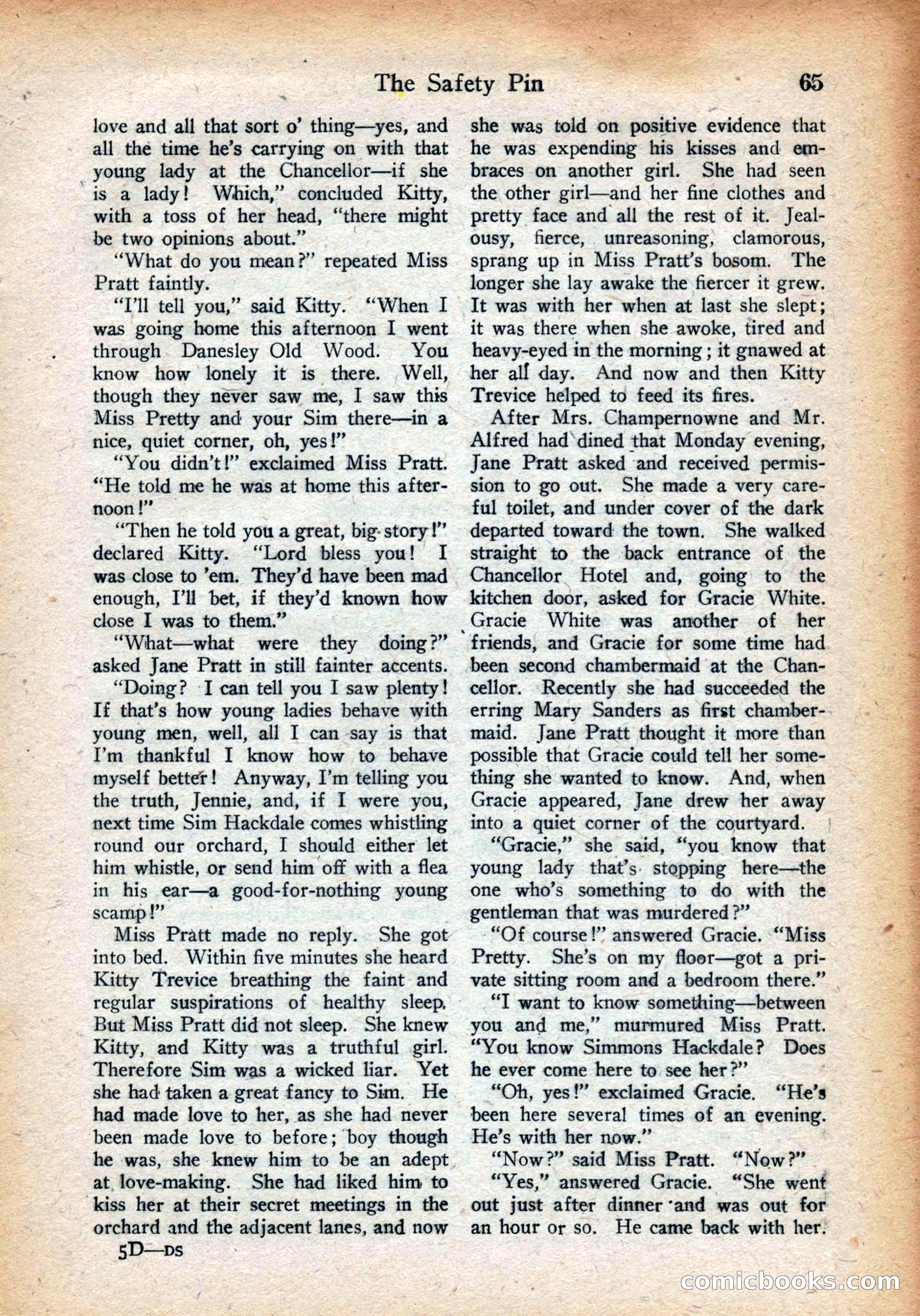 Detective Story Magazine, July 28, 1923 — page 67 of 148