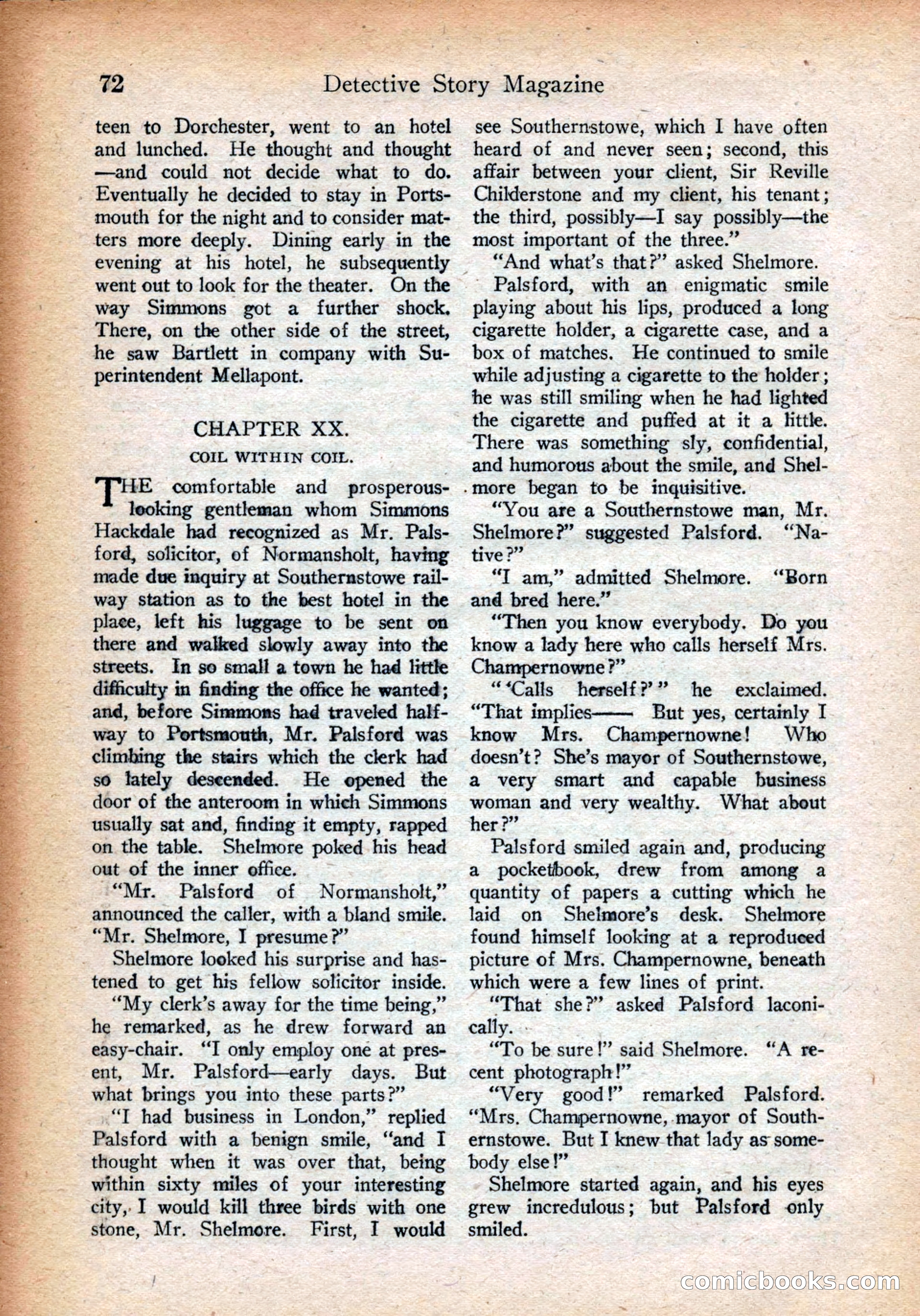 Detective Story Magazine, July 28, 1923 — page 74 of 148
