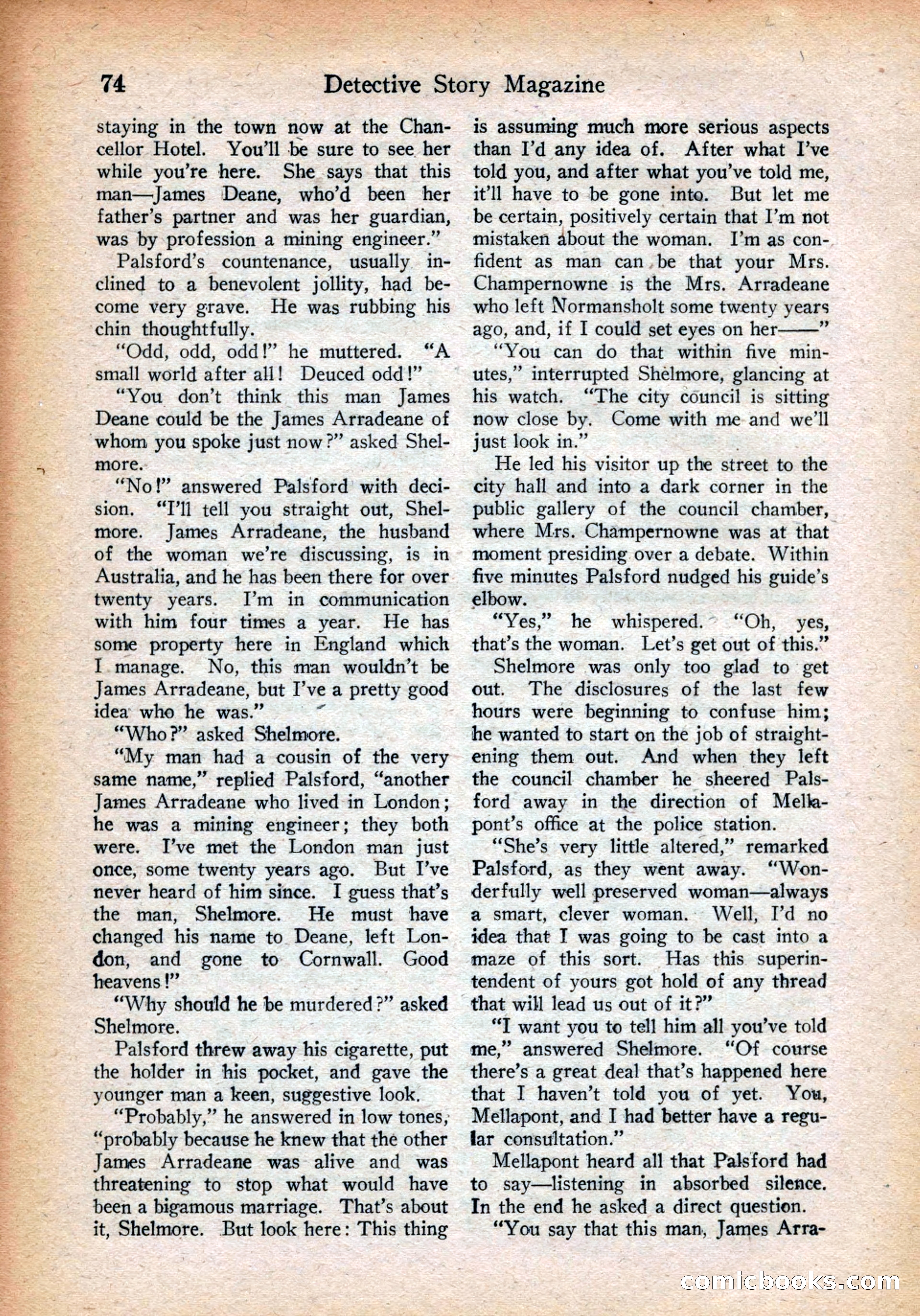 Detective Story Magazine, July 28, 1923 — page 76 of 148