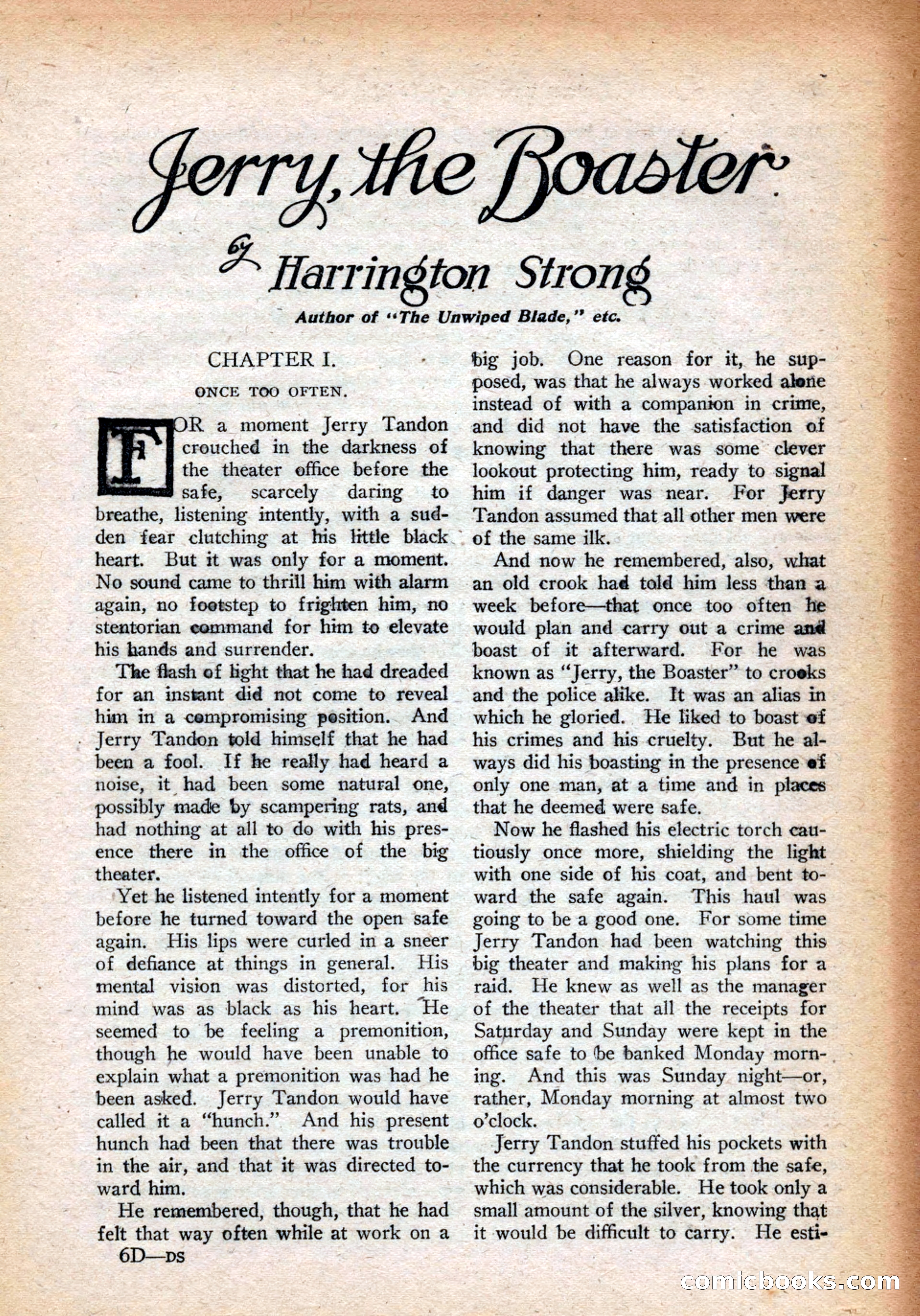 Detective Story Magazine, July 28, 1923 — page 83 of 148