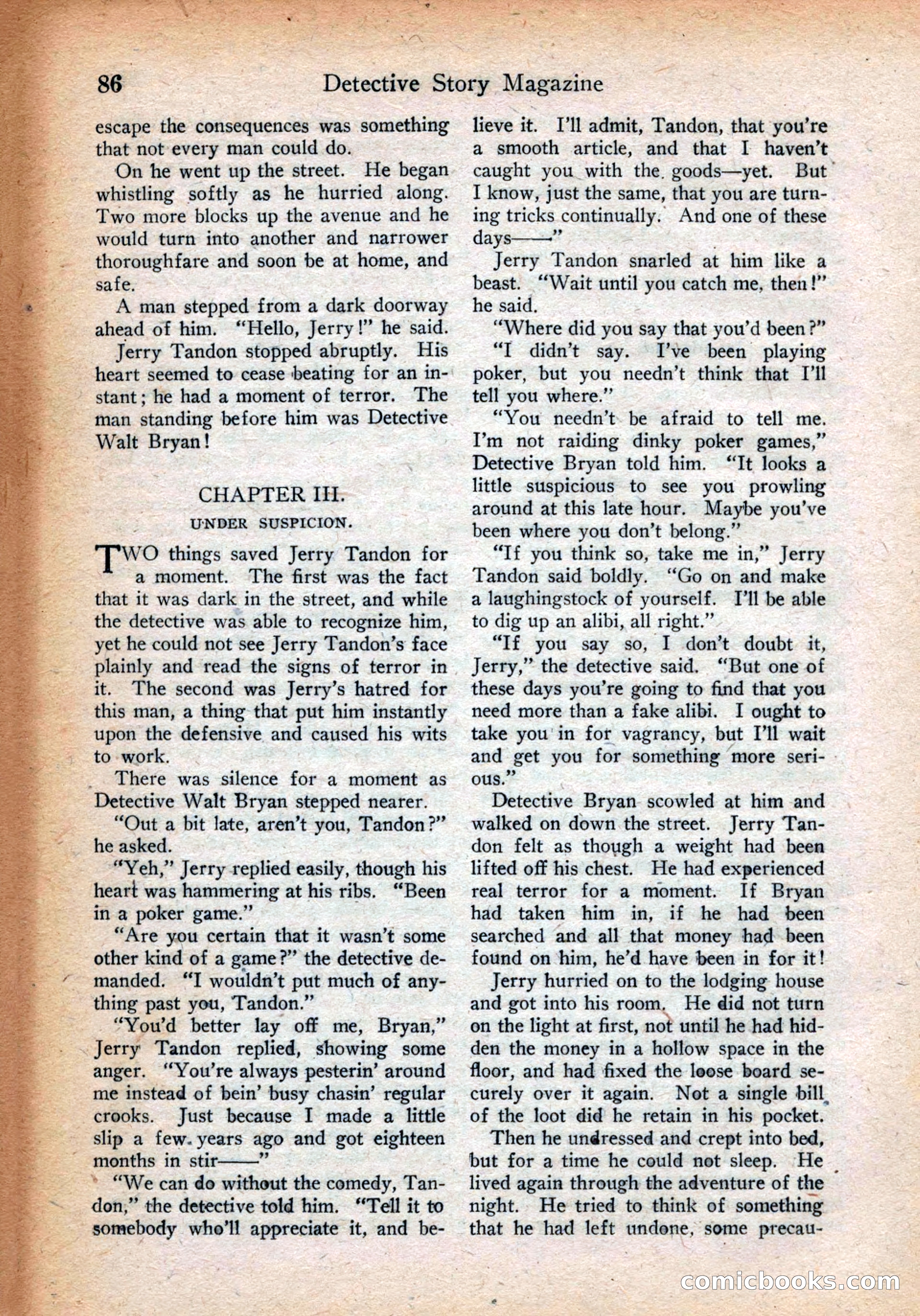 Detective Story Magazine, July 28, 1923 — page 88 of 148