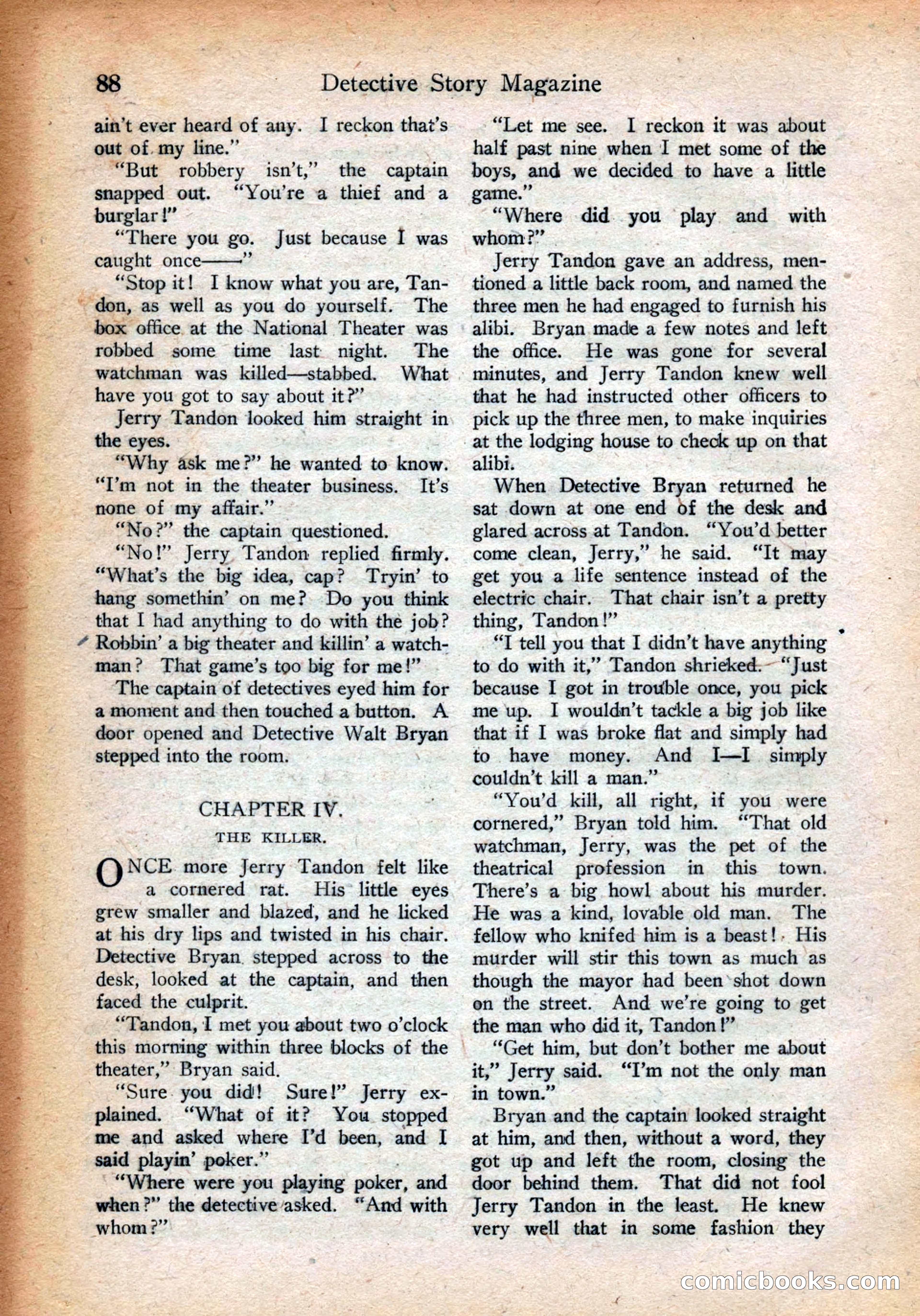 Detective Story Magazine, July 28, 1923 — page 90 of 148