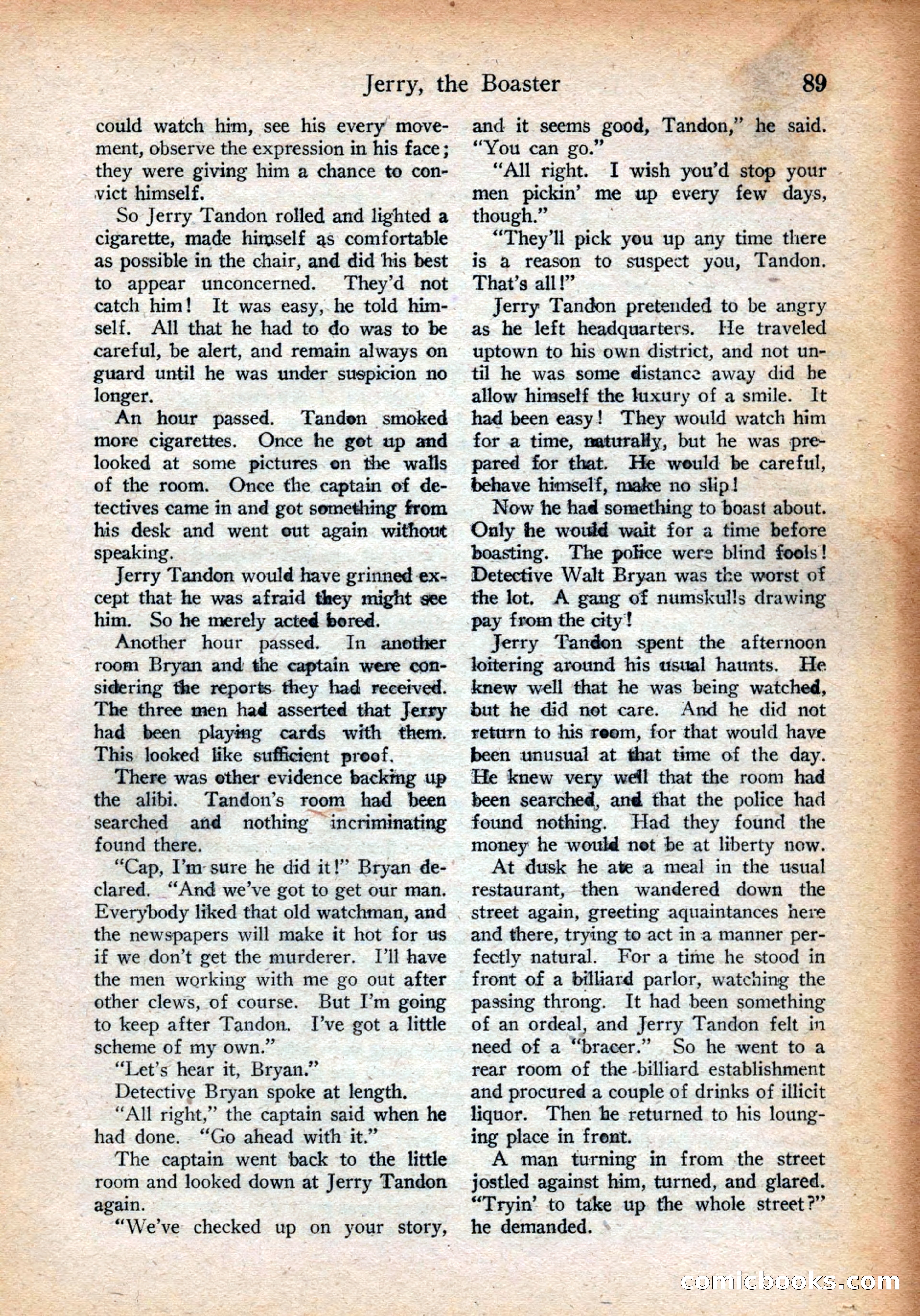 Detective Story Magazine, July 28, 1923 — page 91 of 148