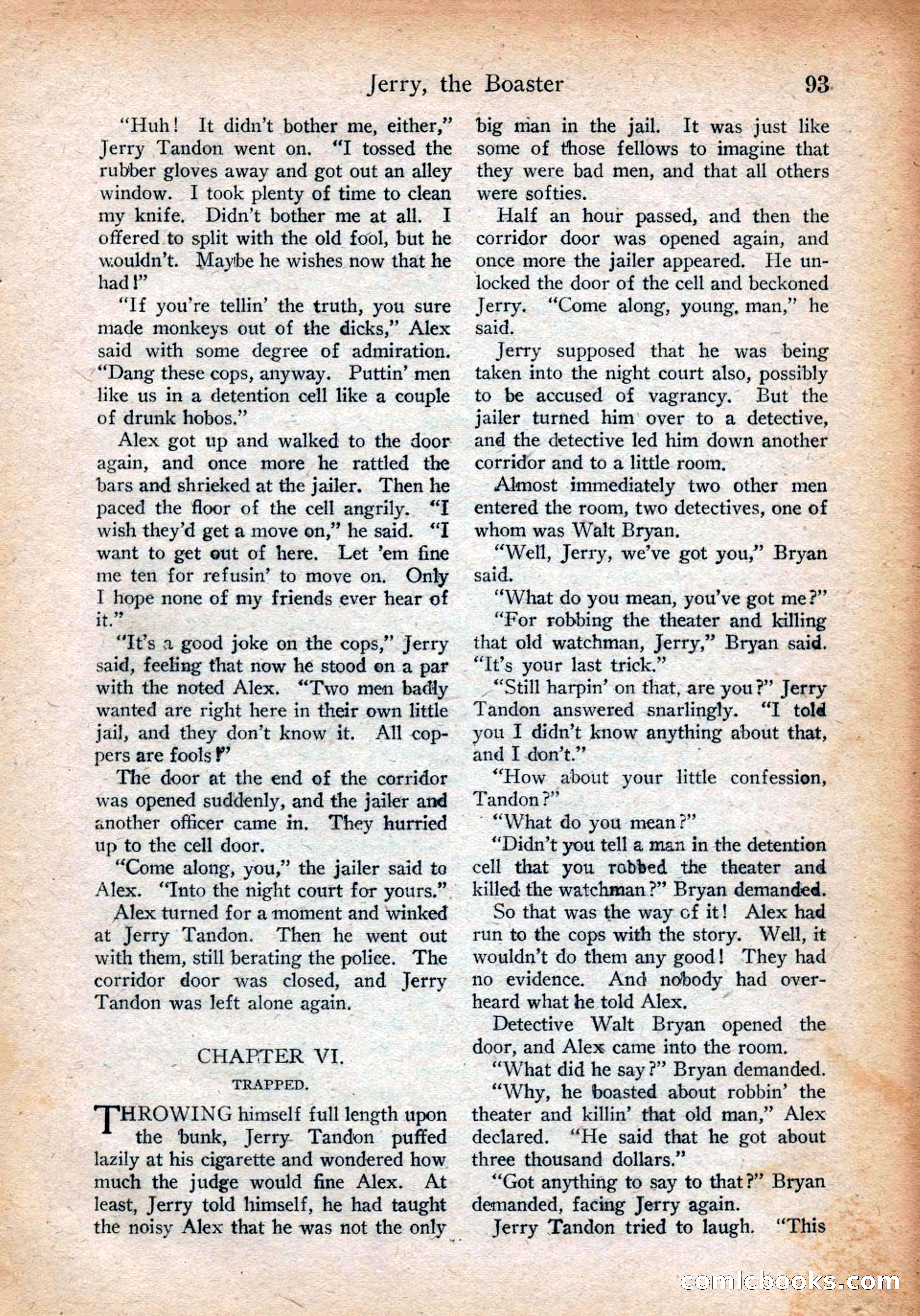 Detective Story Magazine, July 28, 1923 — page 95 of 148