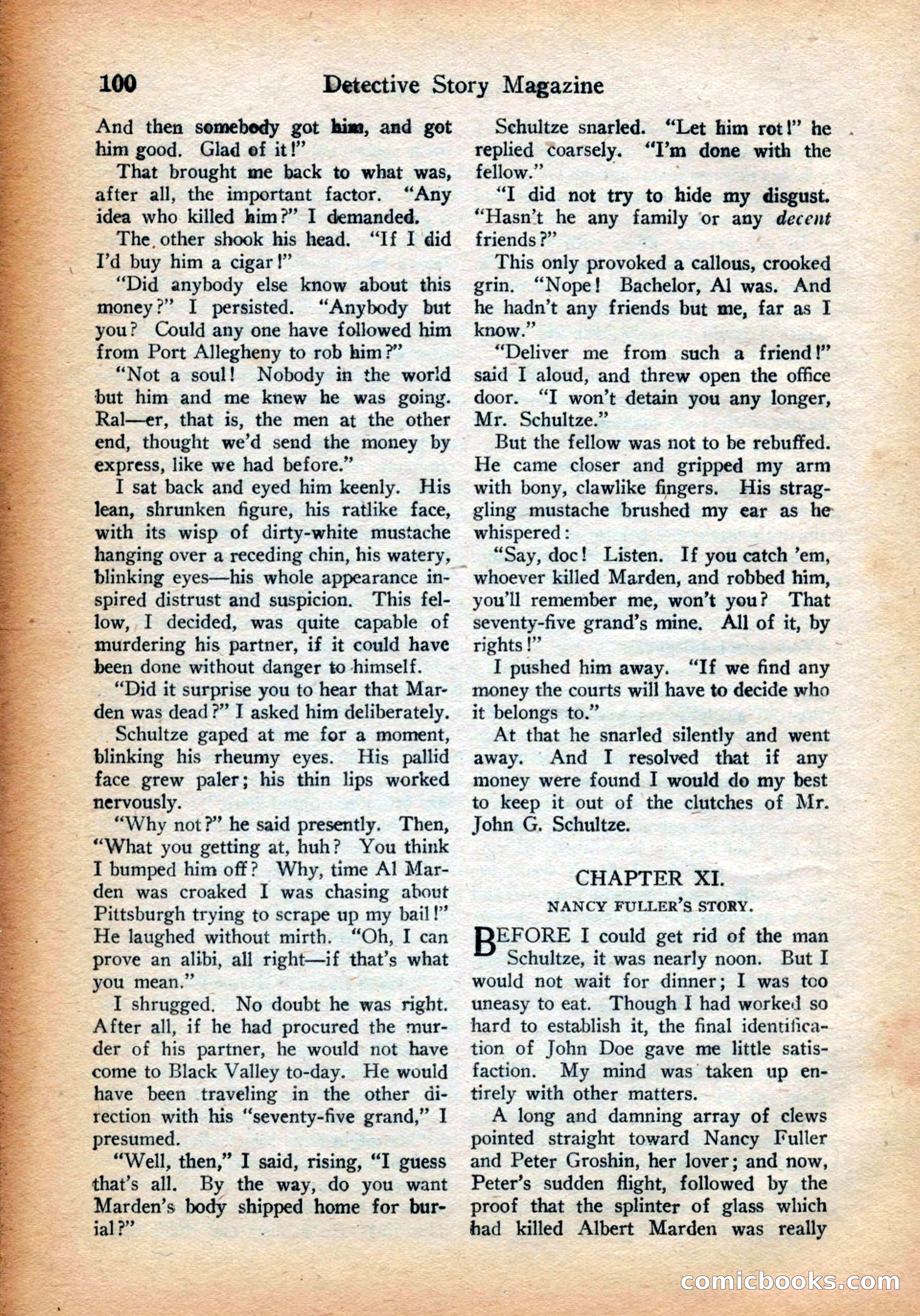 Detective Story Magazine, July 28, 1923 — page 102 of 148