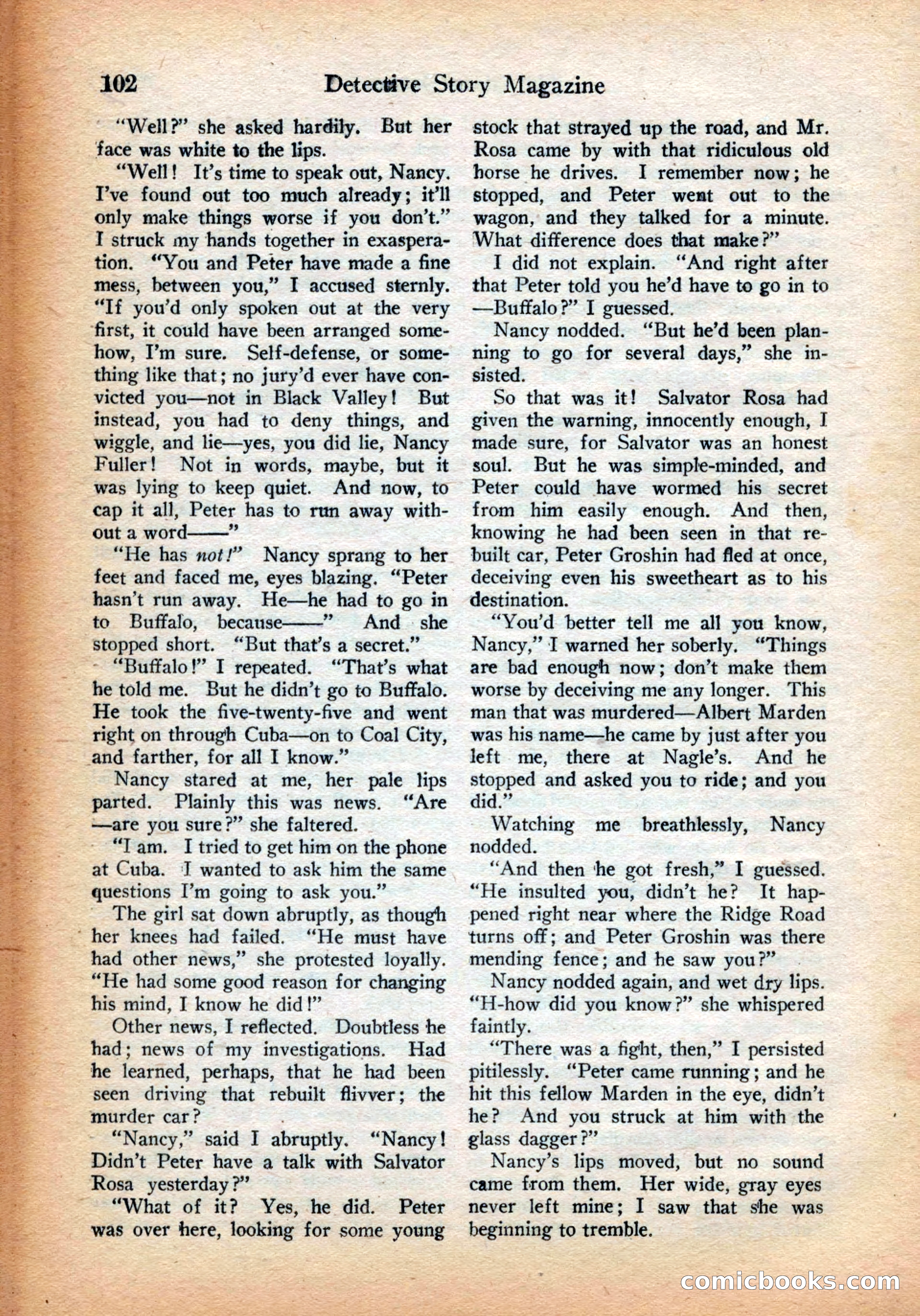 Detective Story Magazine, July 28, 1923 — page 104 of 148