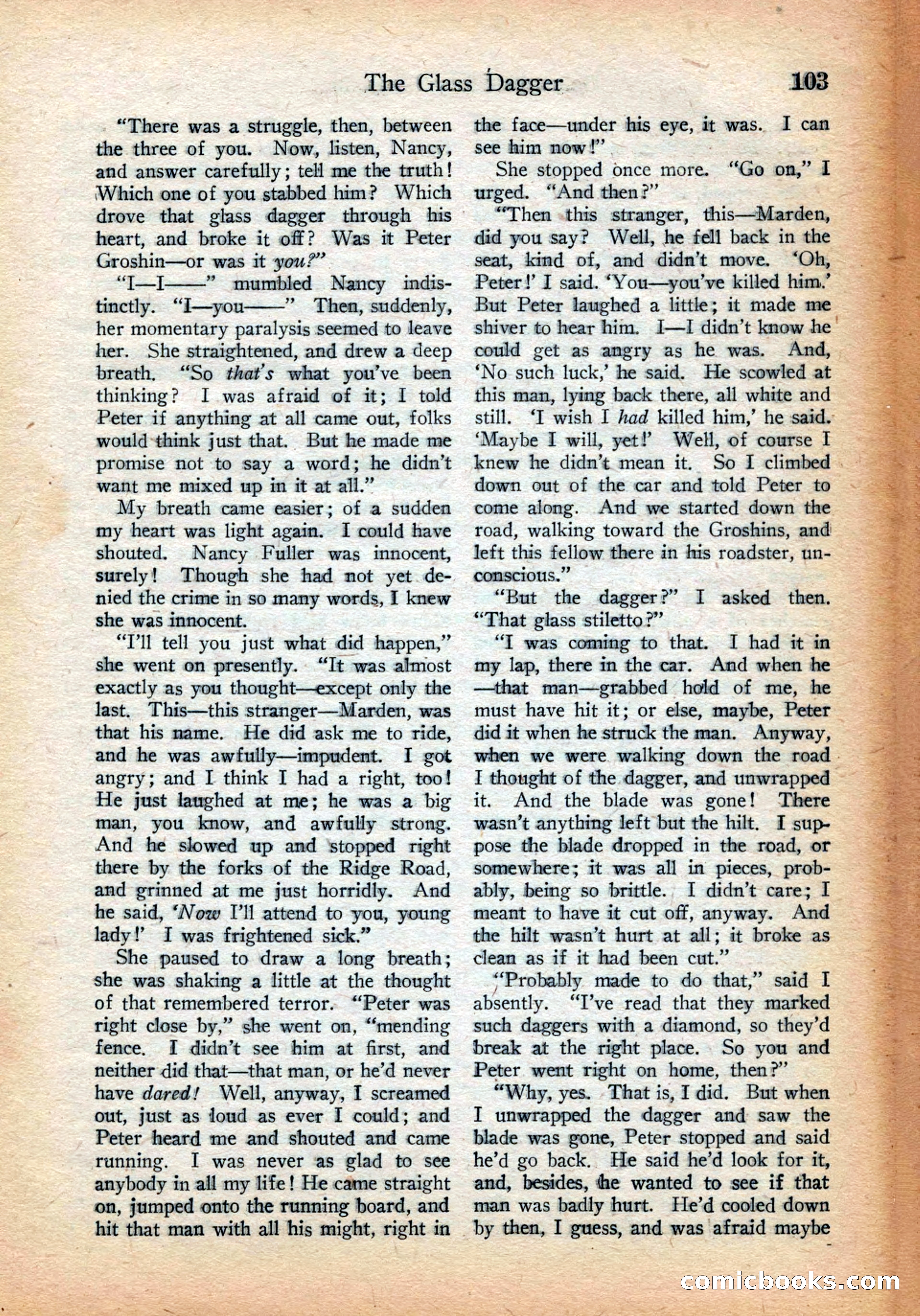 Detective Story Magazine, July 28, 1923 — page 105 of 148