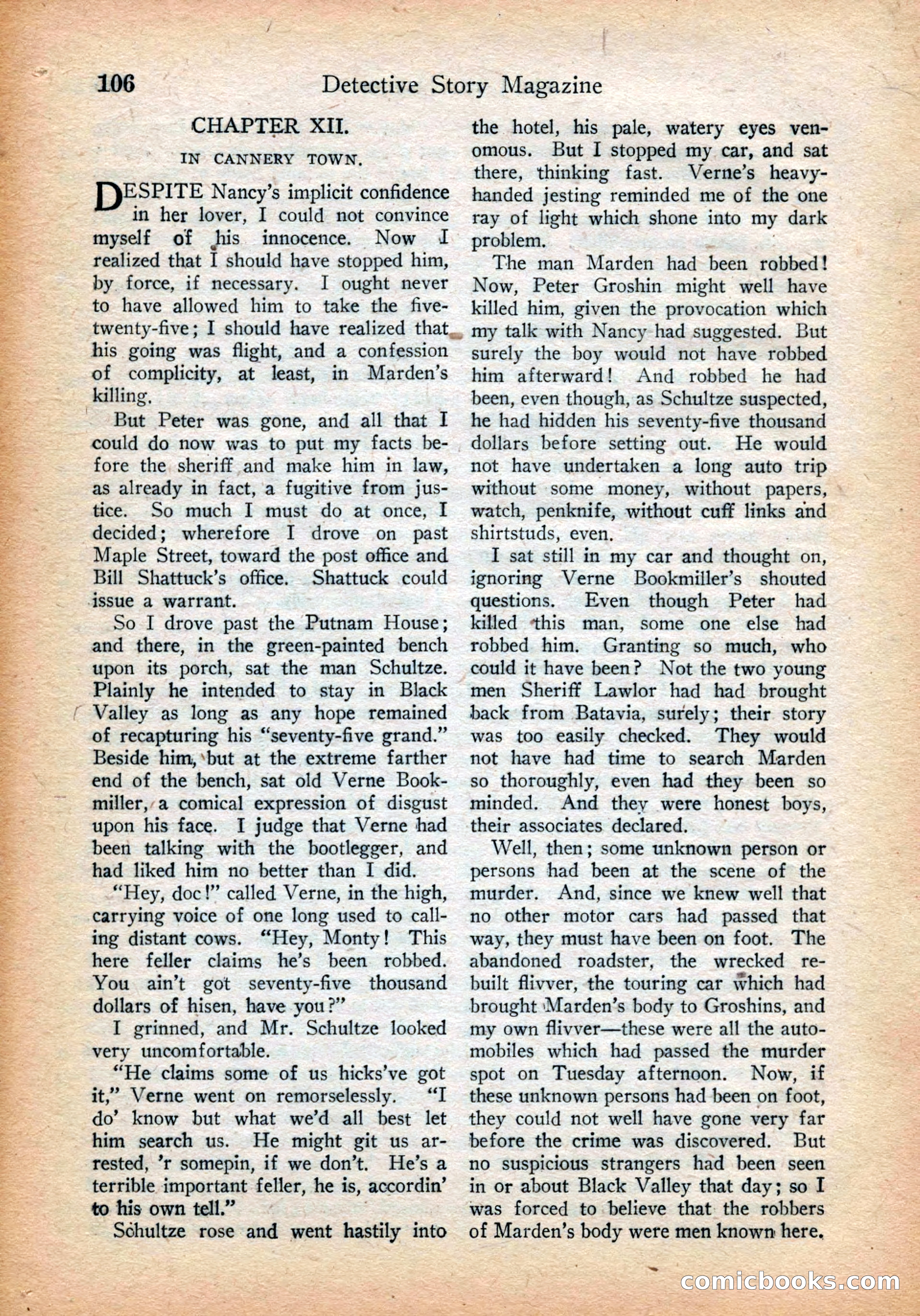 Detective Story Magazine, July 28, 1923 — page 108 of 148