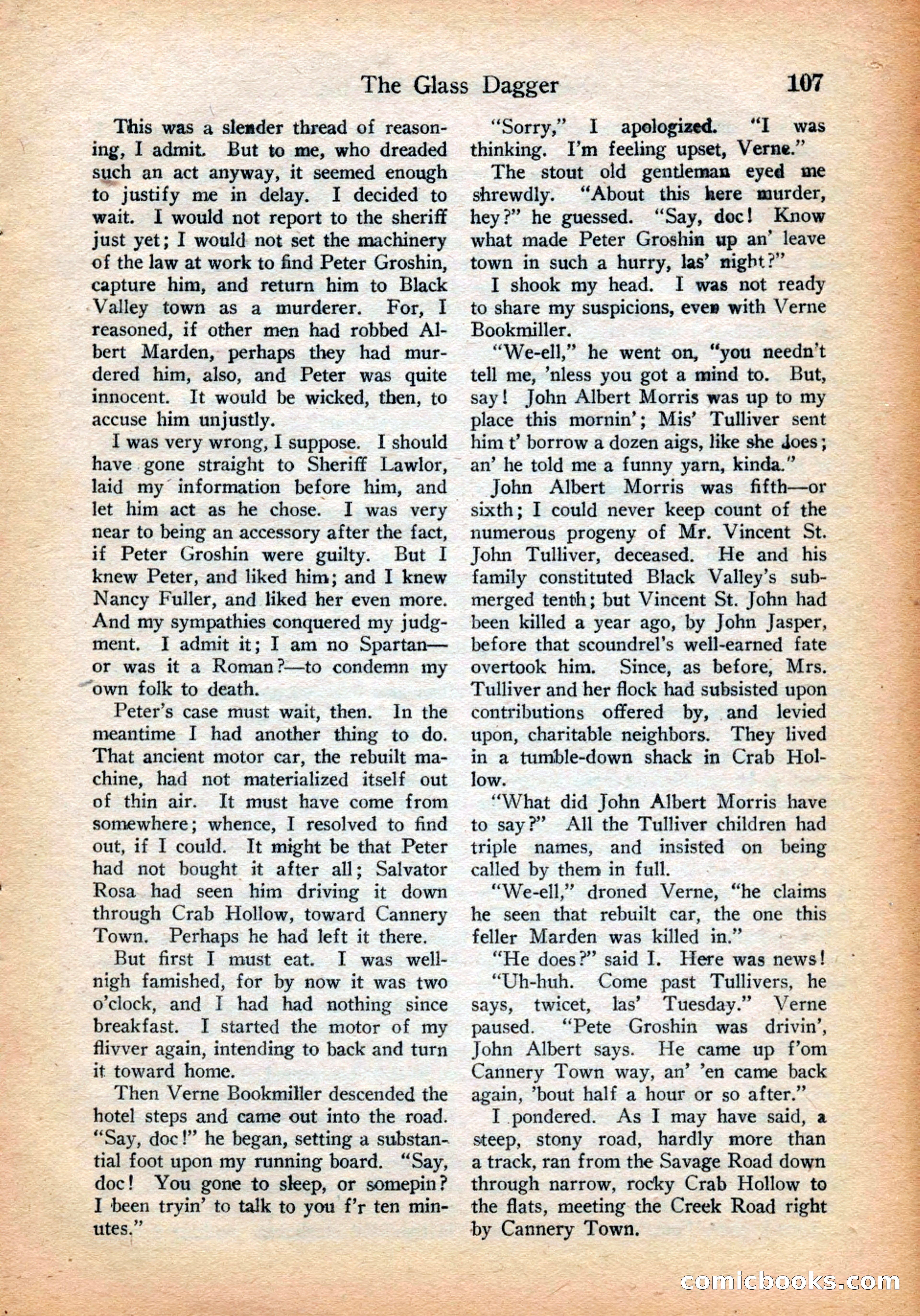 Detective Story Magazine, July 28, 1923 — page 109 of 148