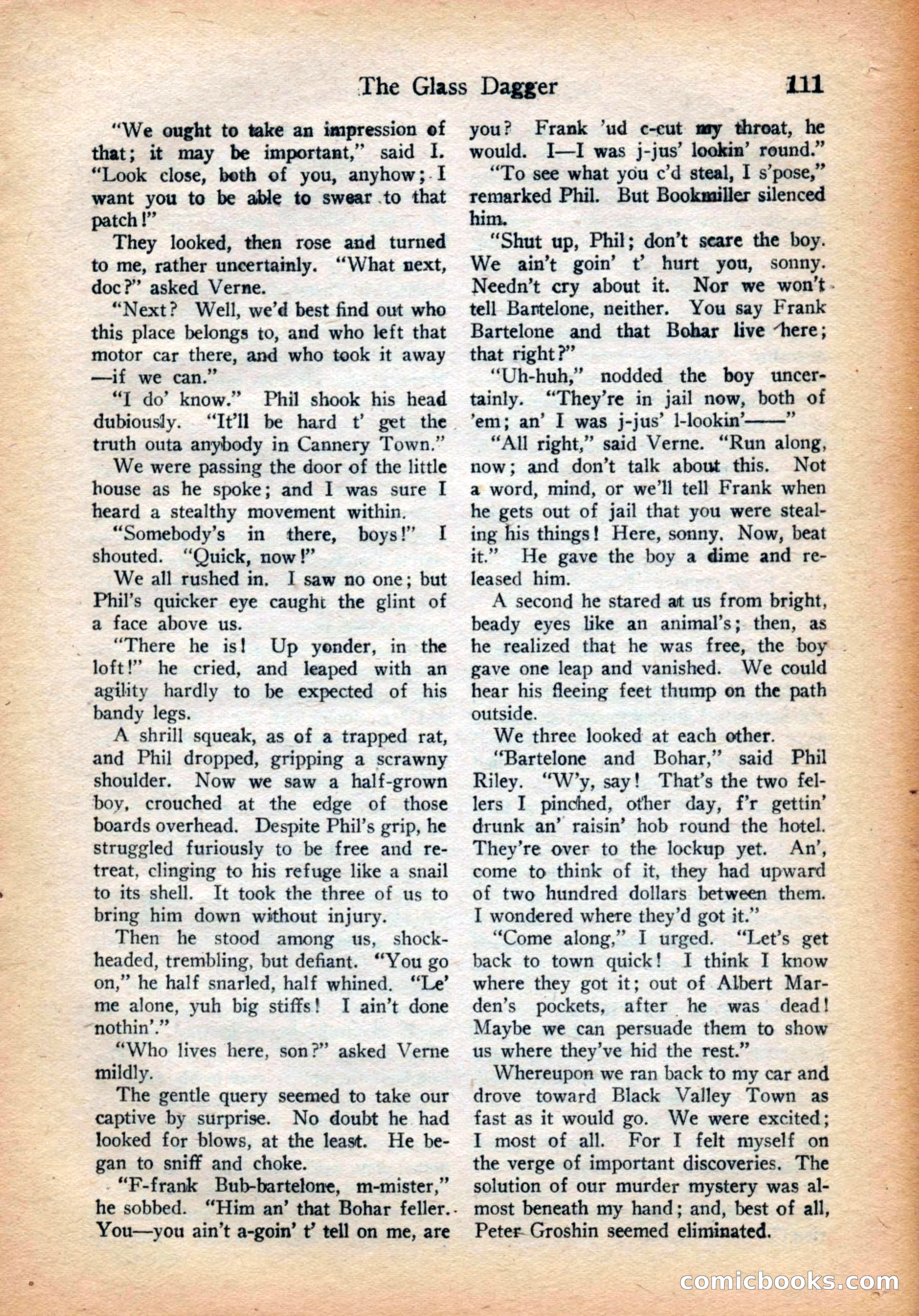 Detective Story Magazine, July 28, 1923 — page 113 of 148