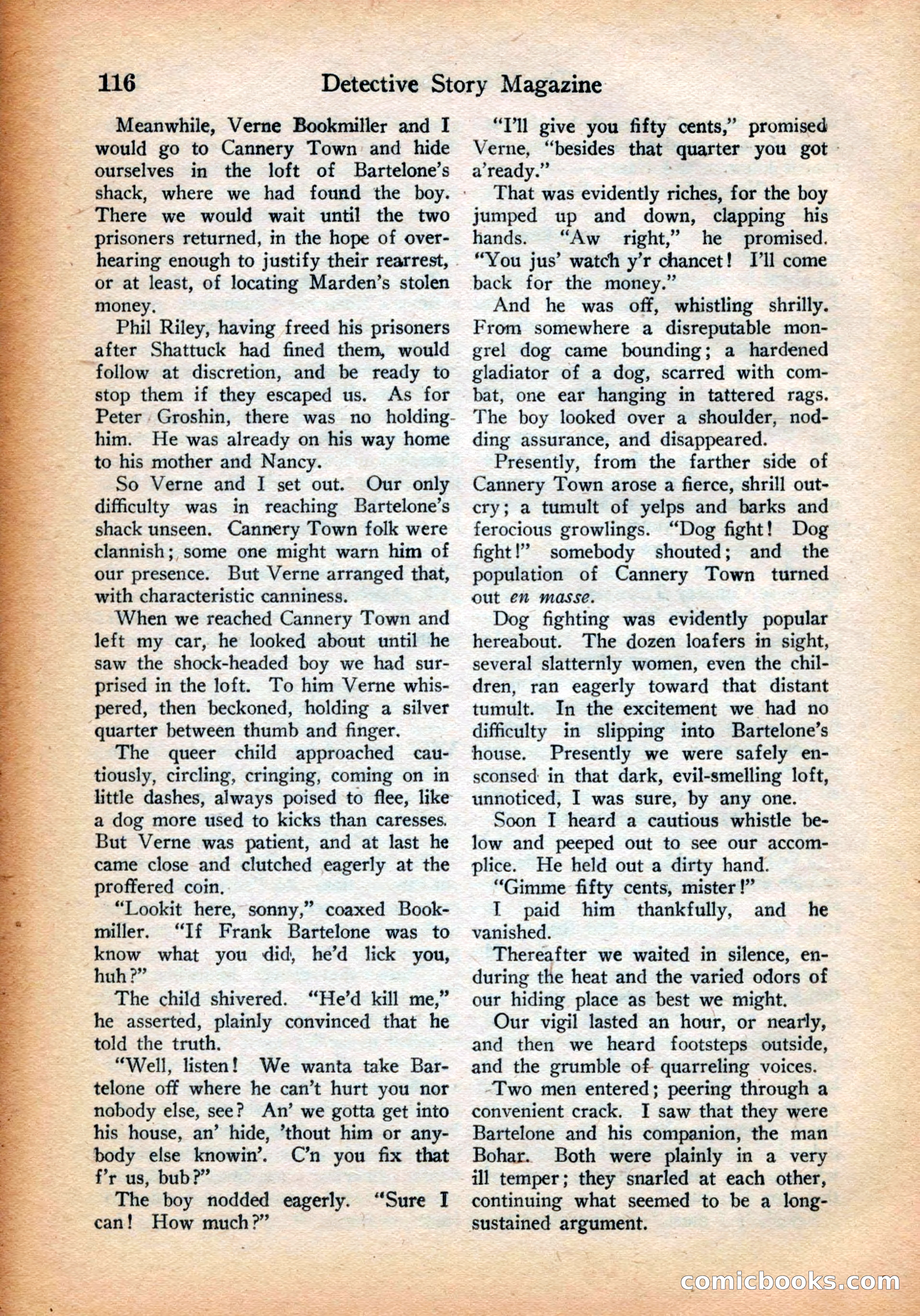 Detective Story Magazine, July 28, 1923 — page 118 of 148