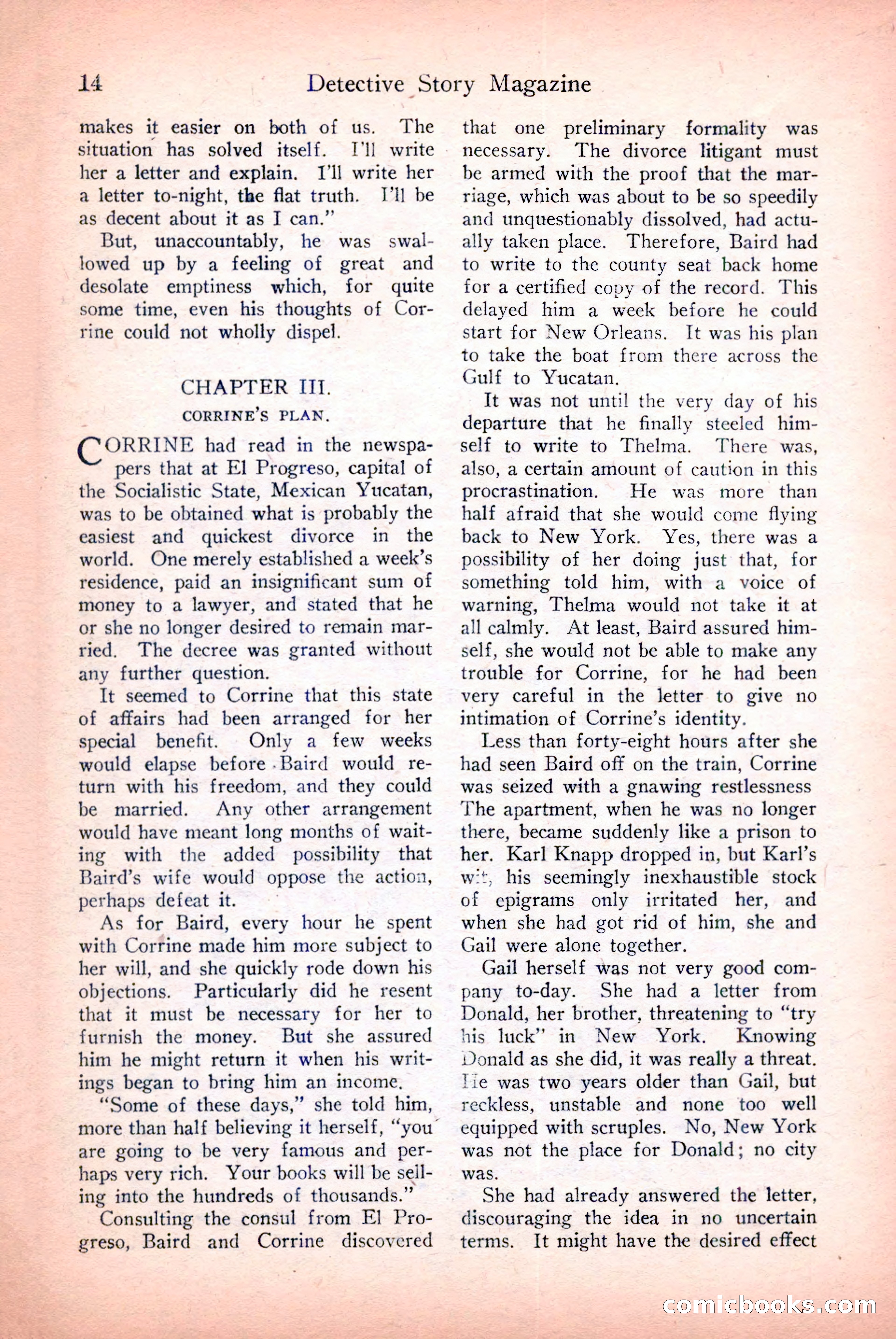 Detective Story Magazine — page 16 of 148
