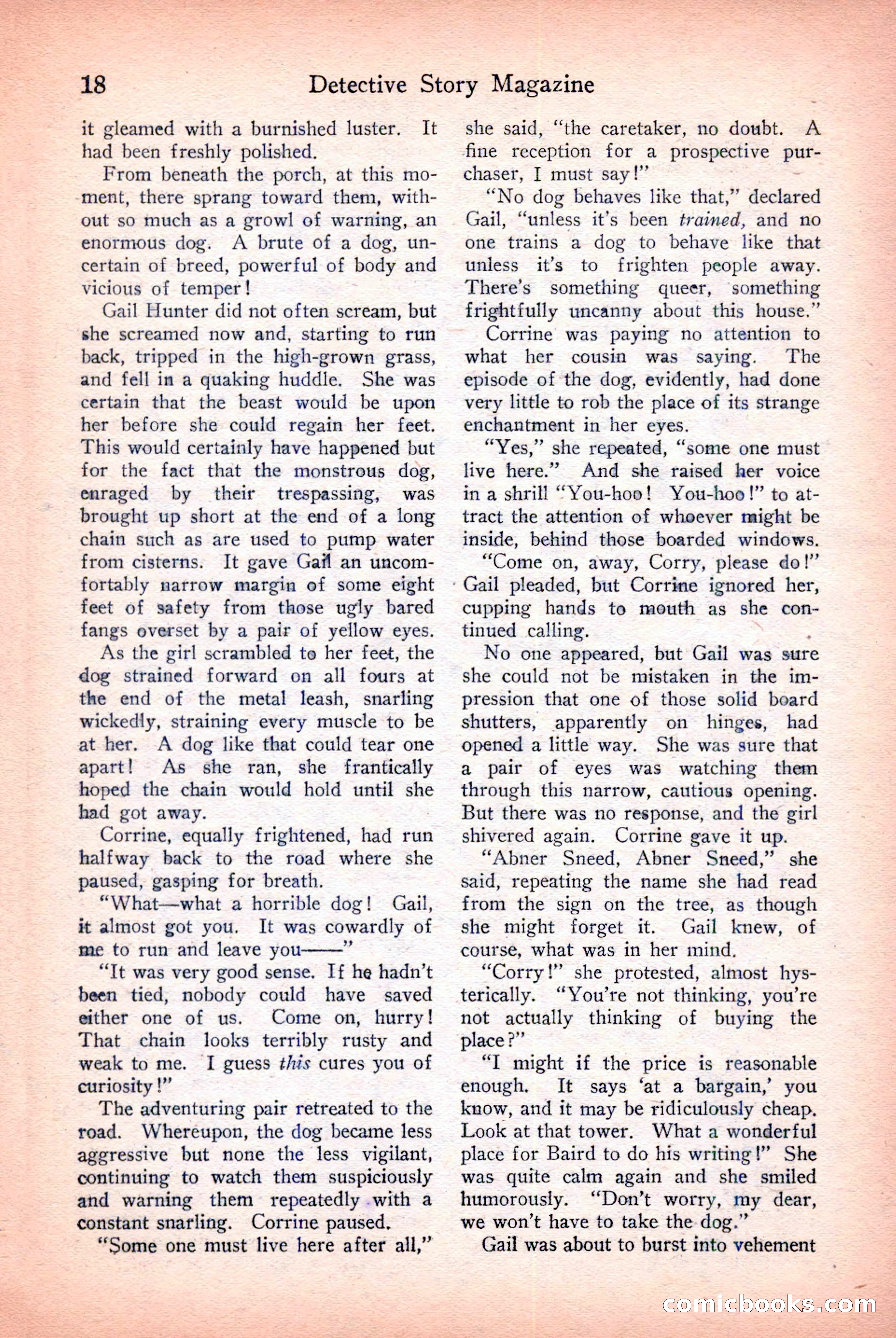 Detective Story Magazine — page 20 of 148