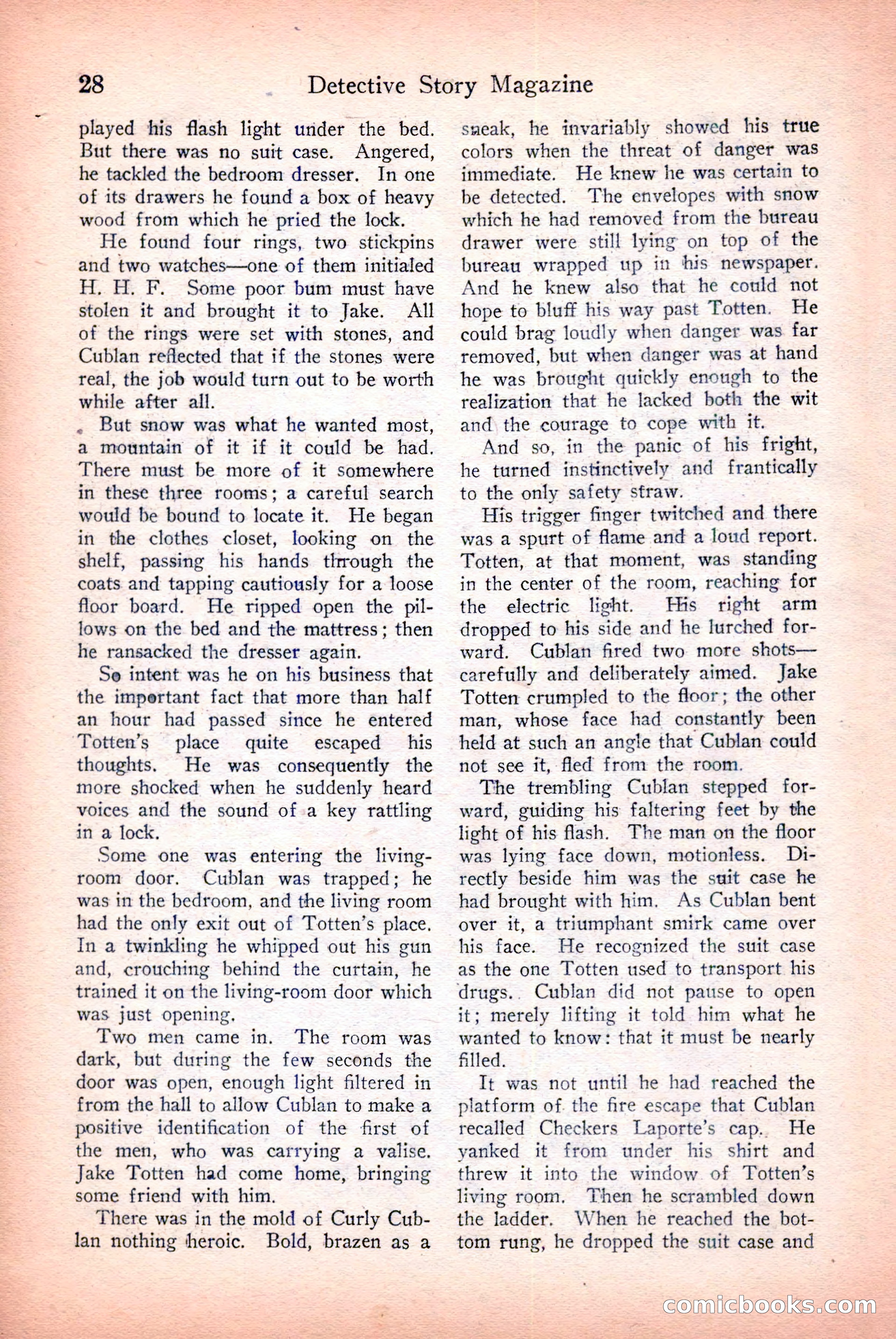 Detective Story Magazine — page 30 of 148