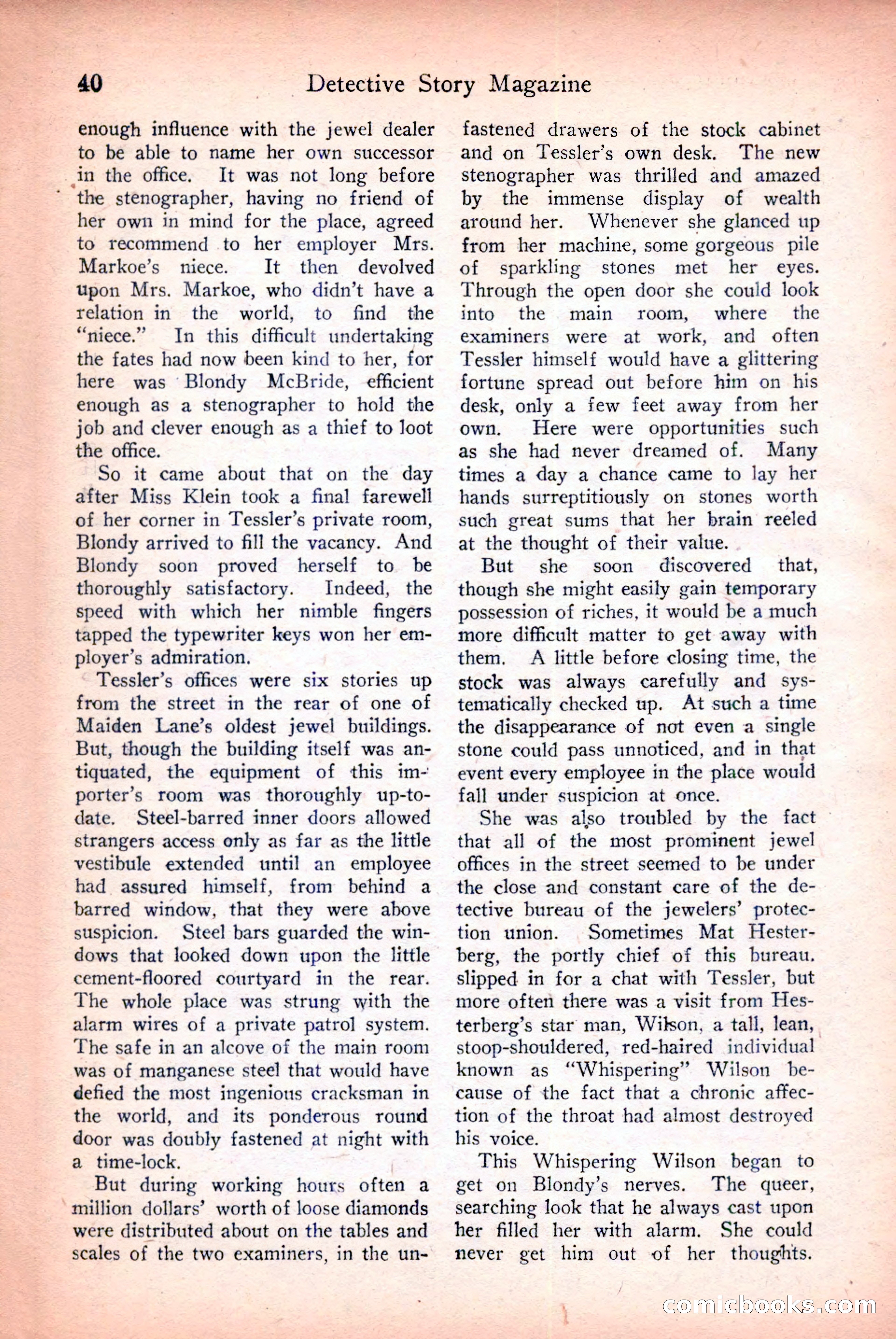 Detective Story Magazine — page 42 of 148