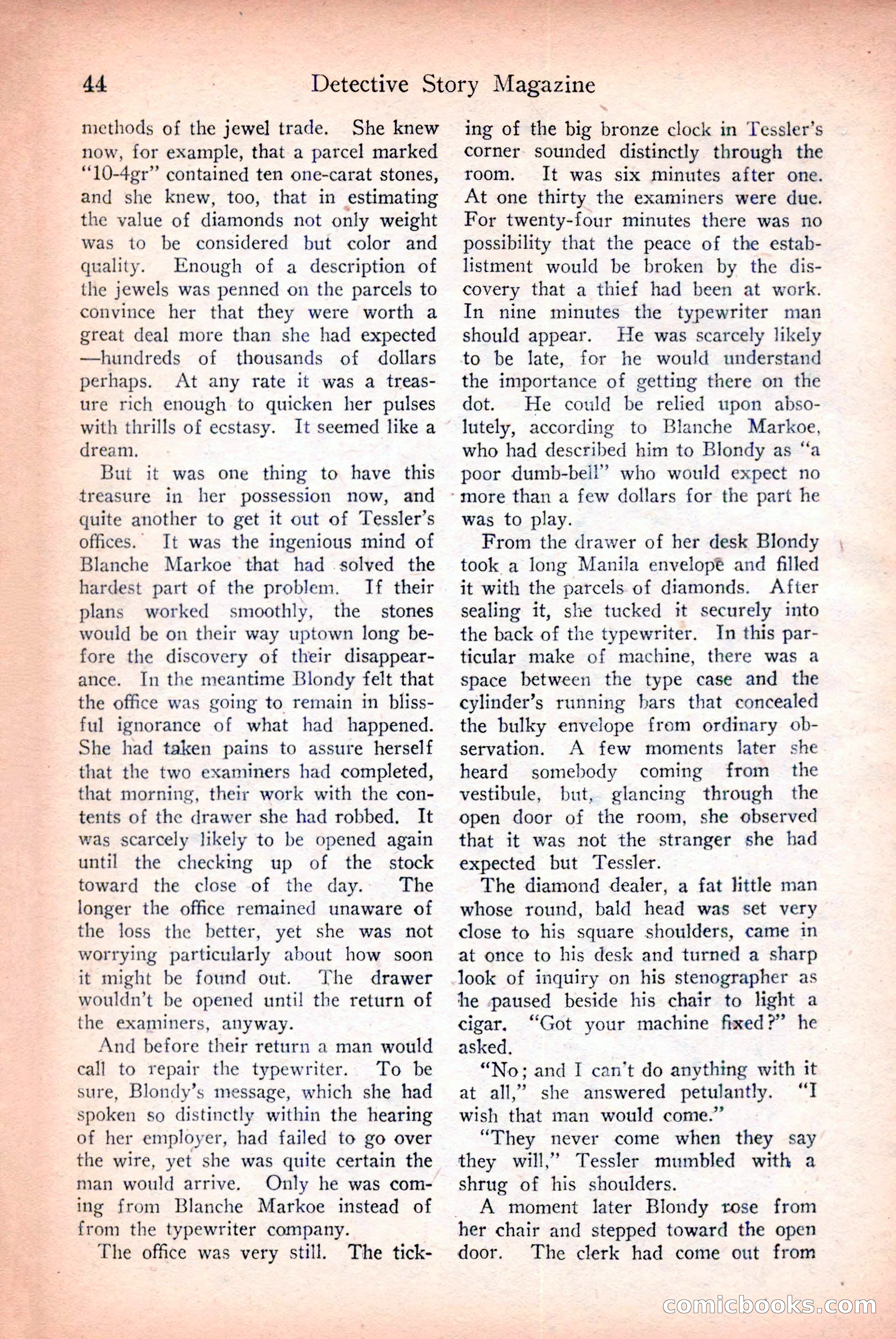 Detective Story Magazine — page 46 of 148