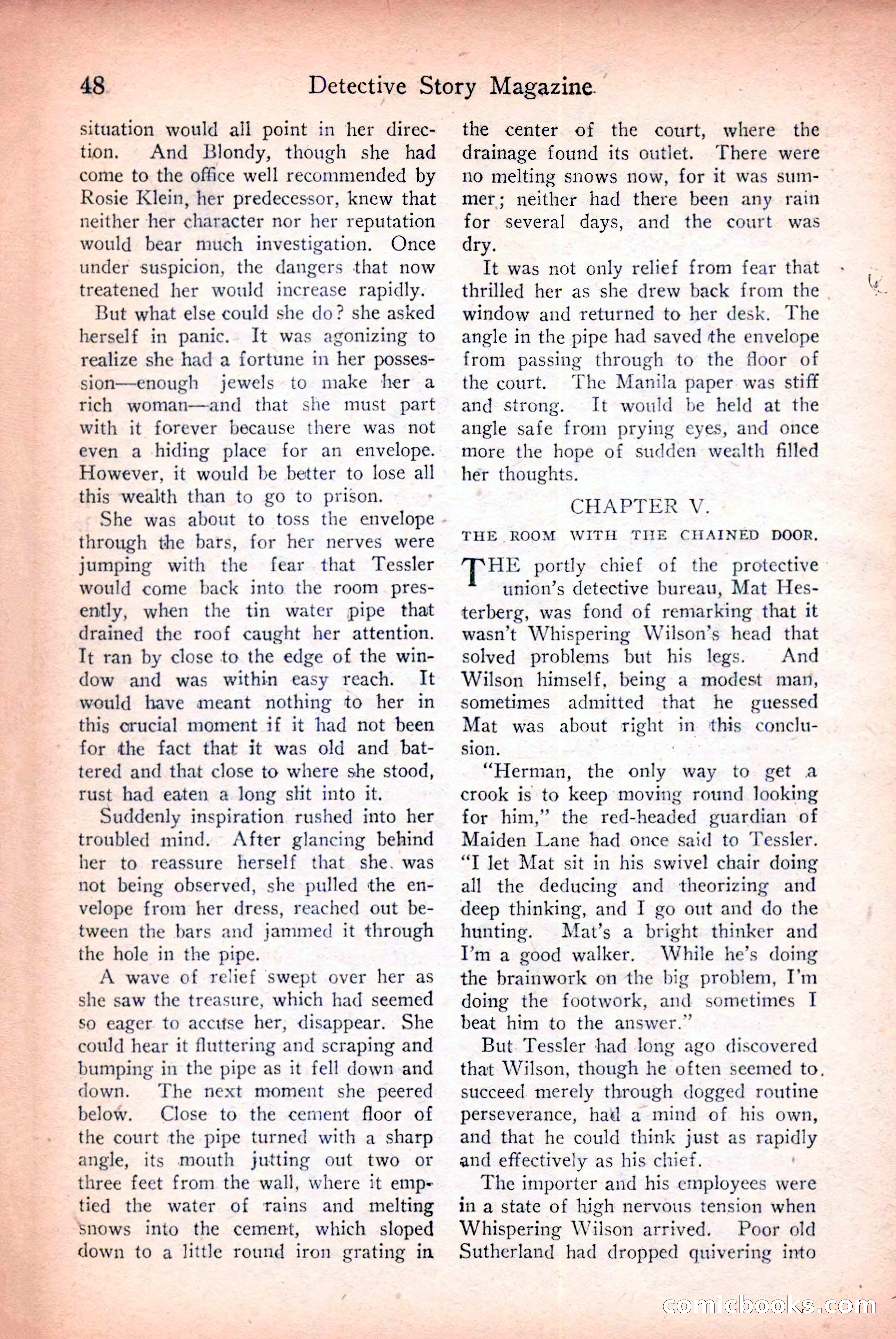 Detective Story Magazine — page 50 of 148