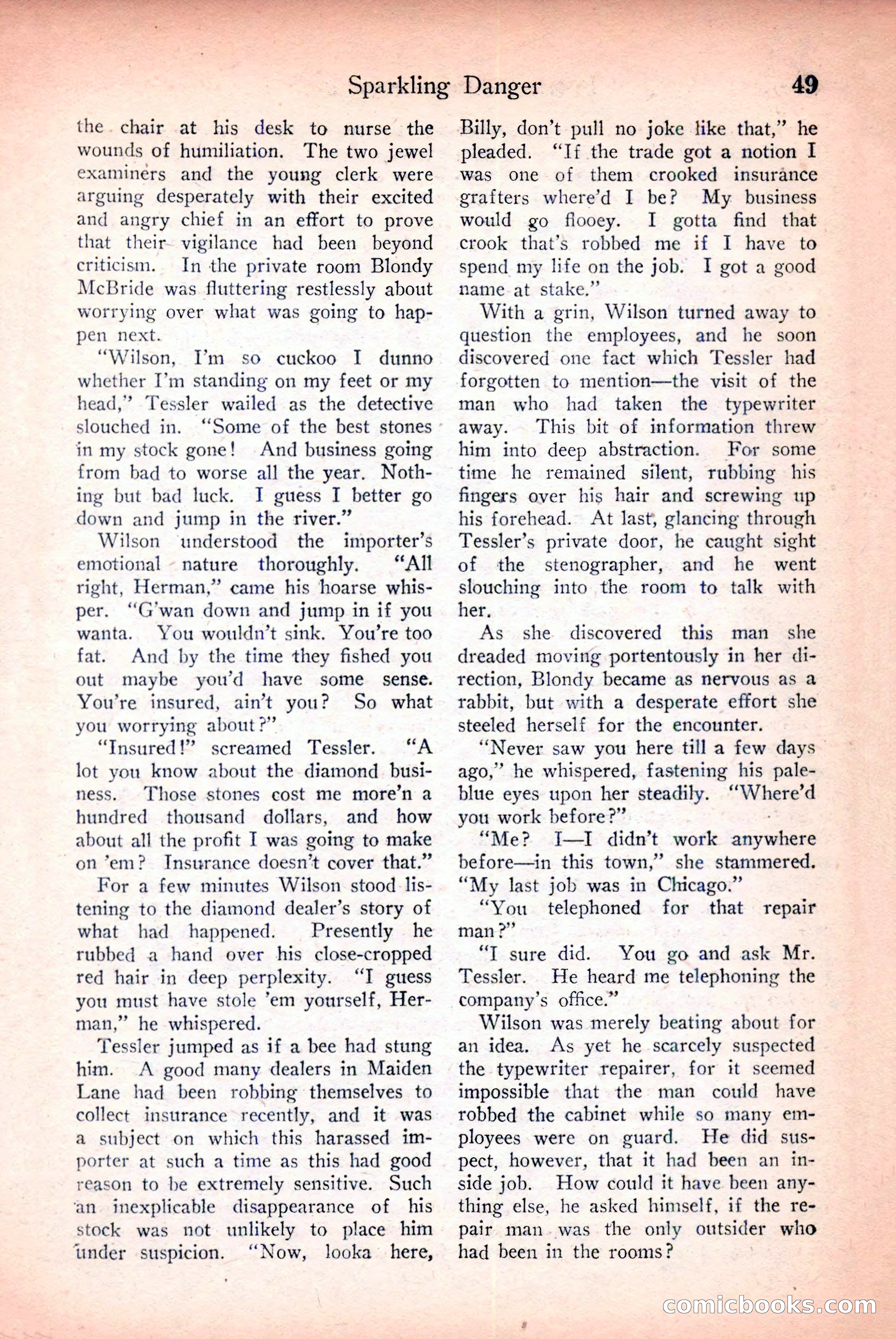 Detective Story Magazine — page 51 of 148