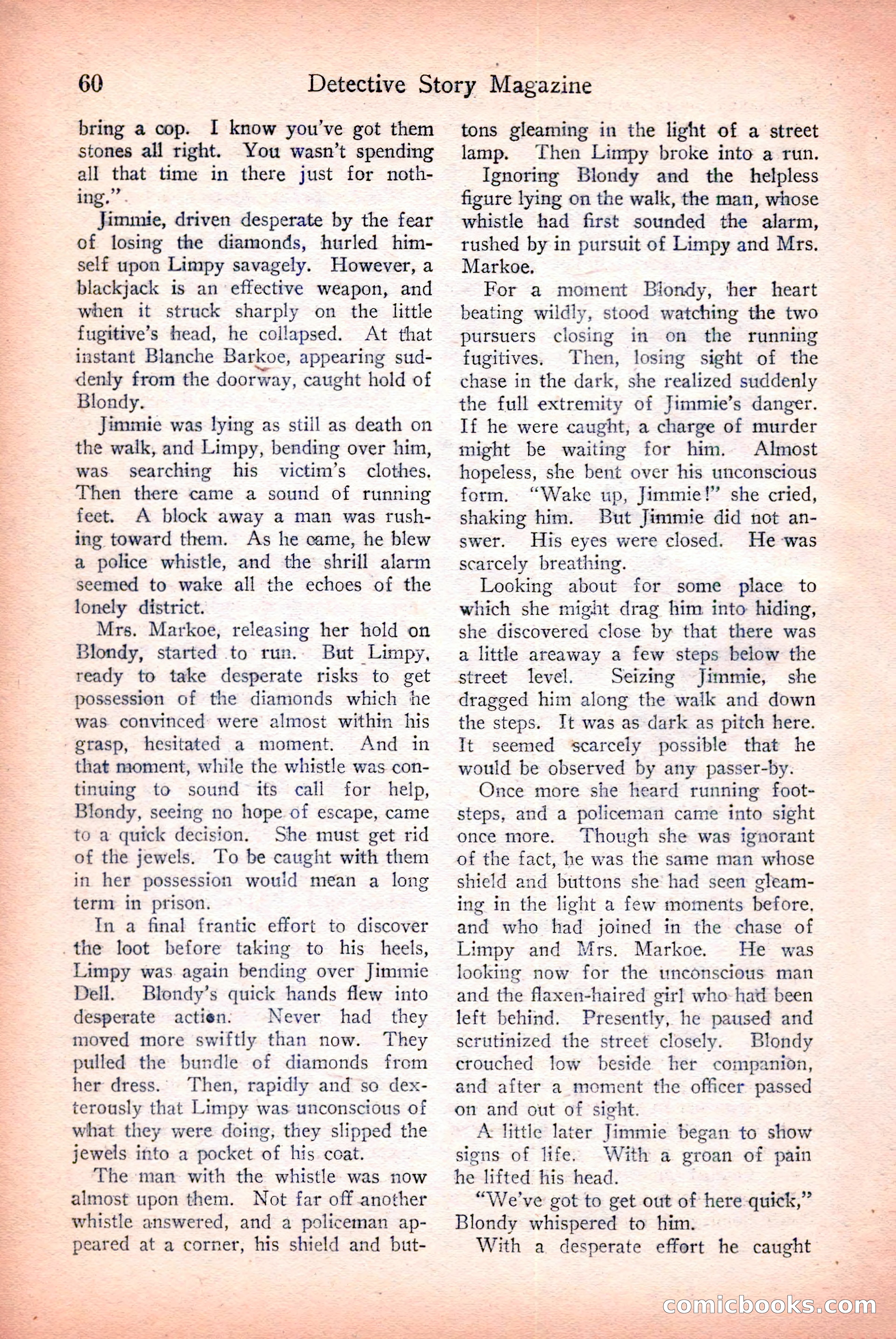 Detective Story Magazine — page 62 of 148