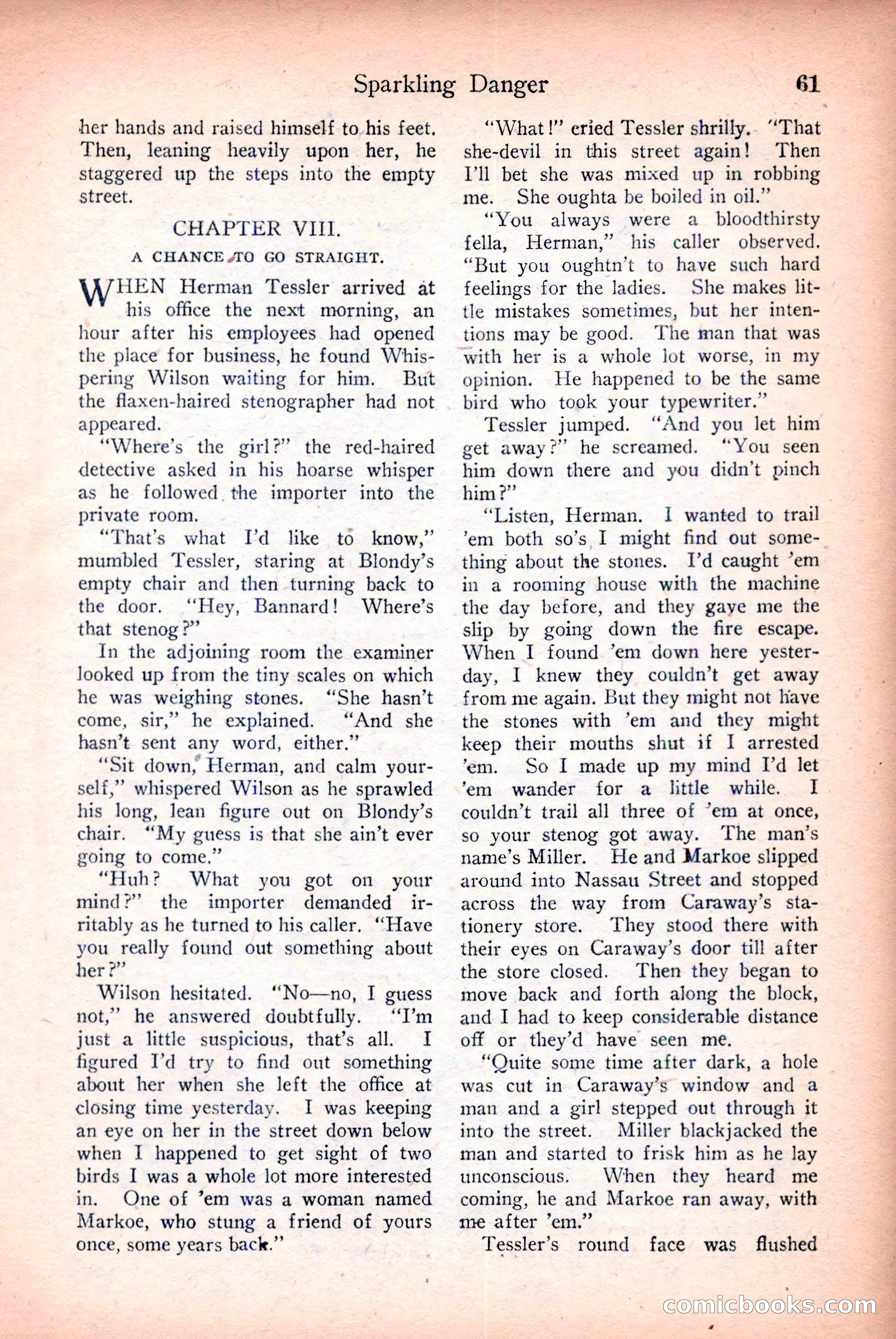 Detective Story Magazine — page 63 of 148