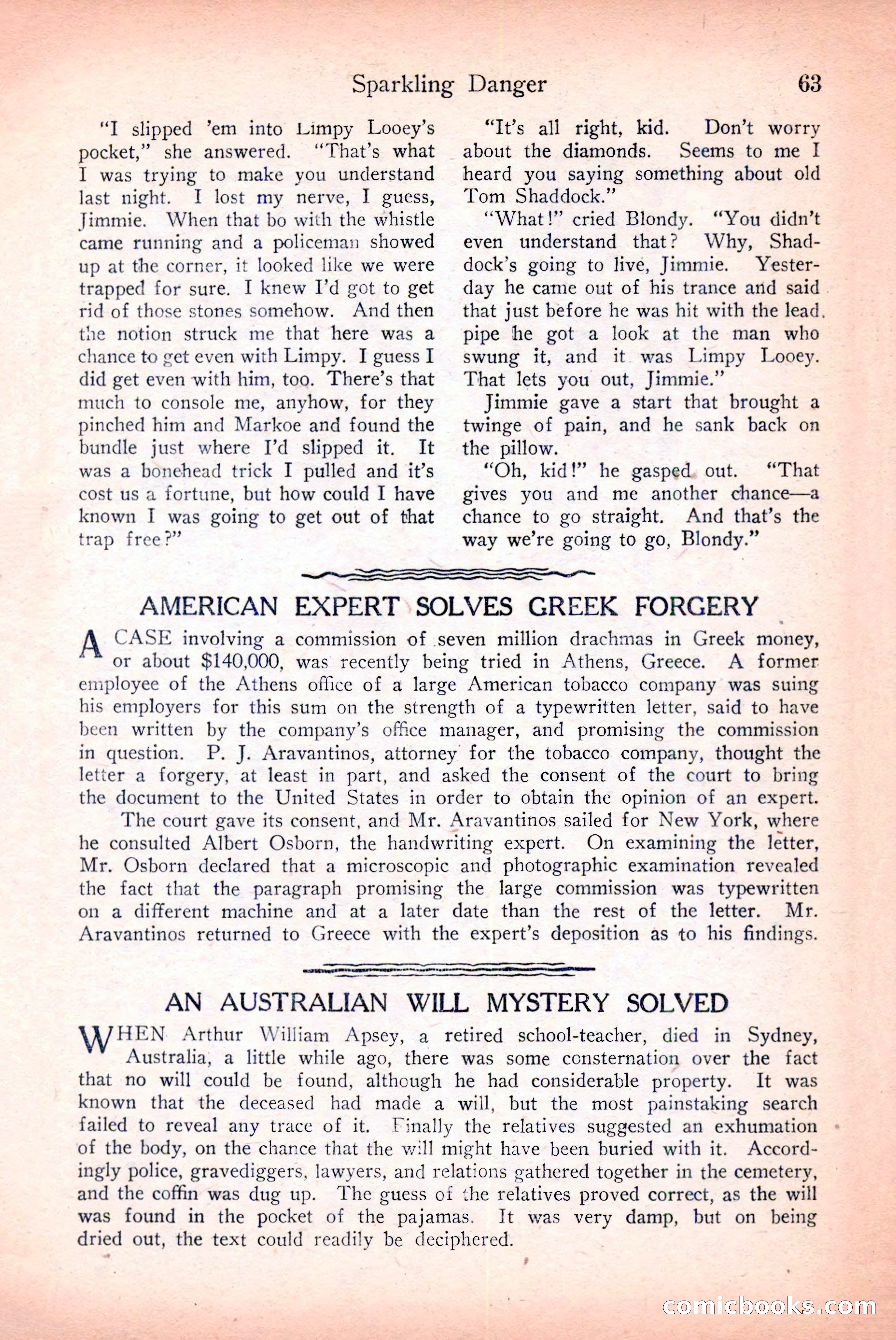 Detective Story Magazine — page 65 of 148