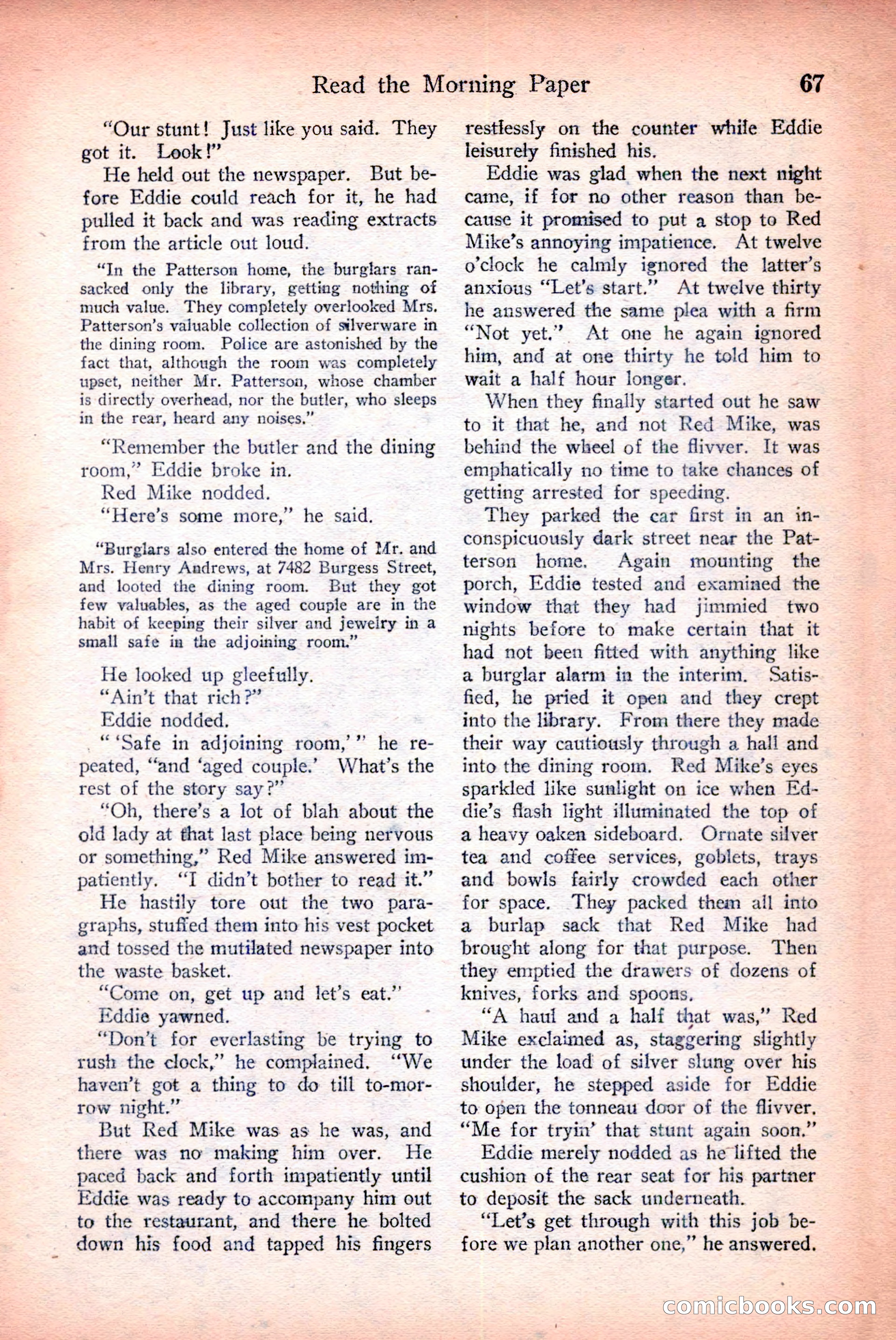 Detective Story Magazine — page 69 of 148