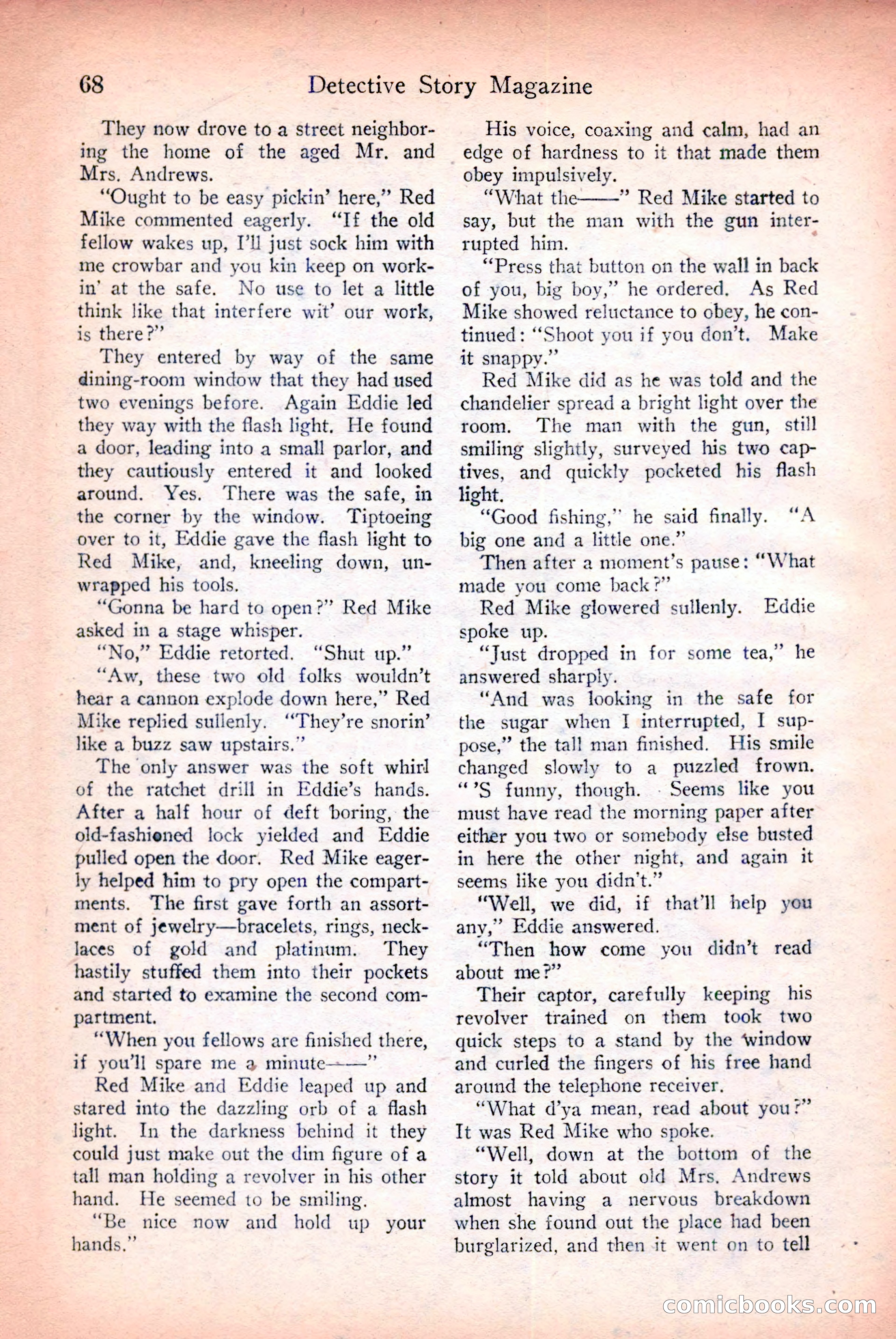 Detective Story Magazine — page 70 of 148