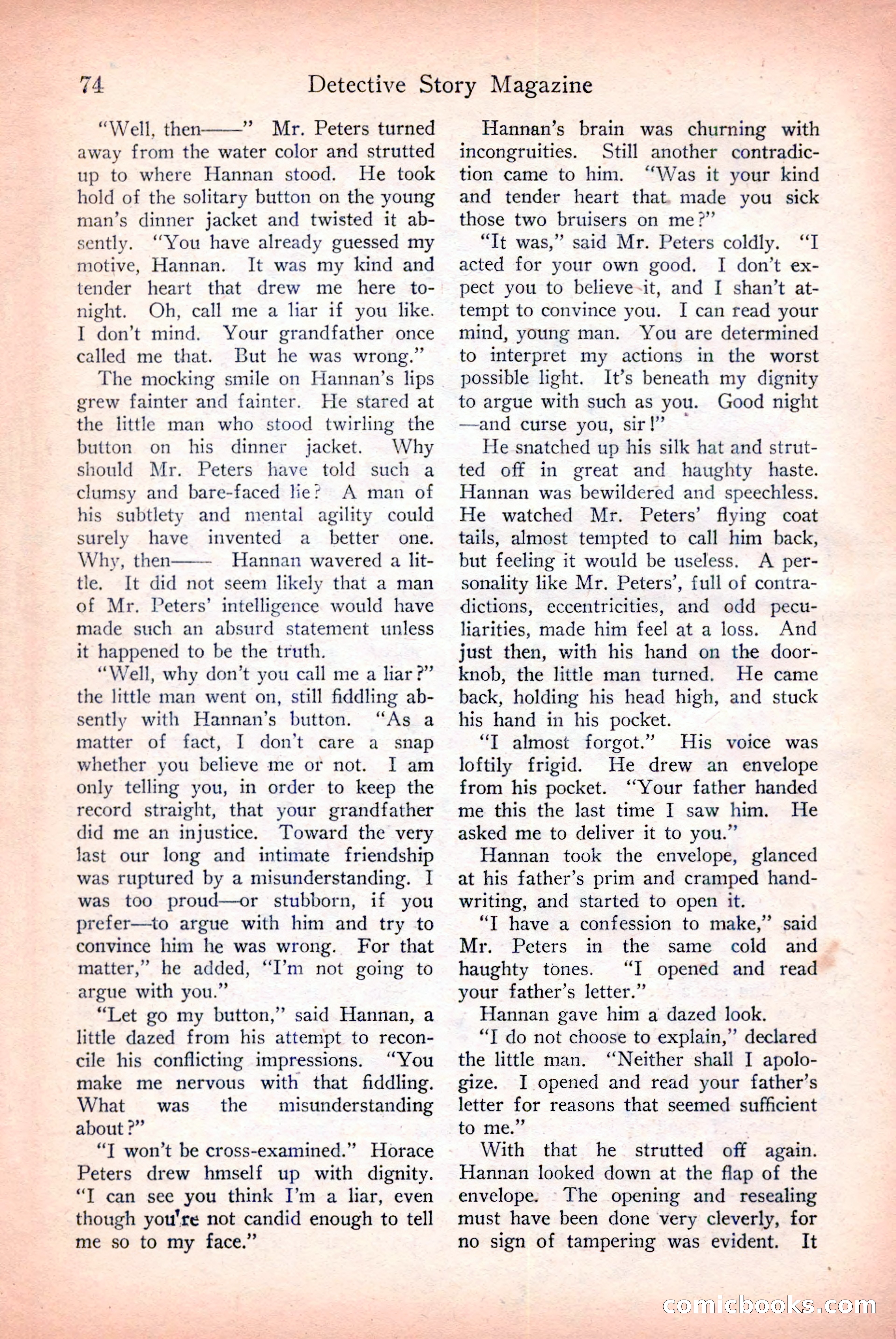 Detective Story Magazine — page 76 of 148