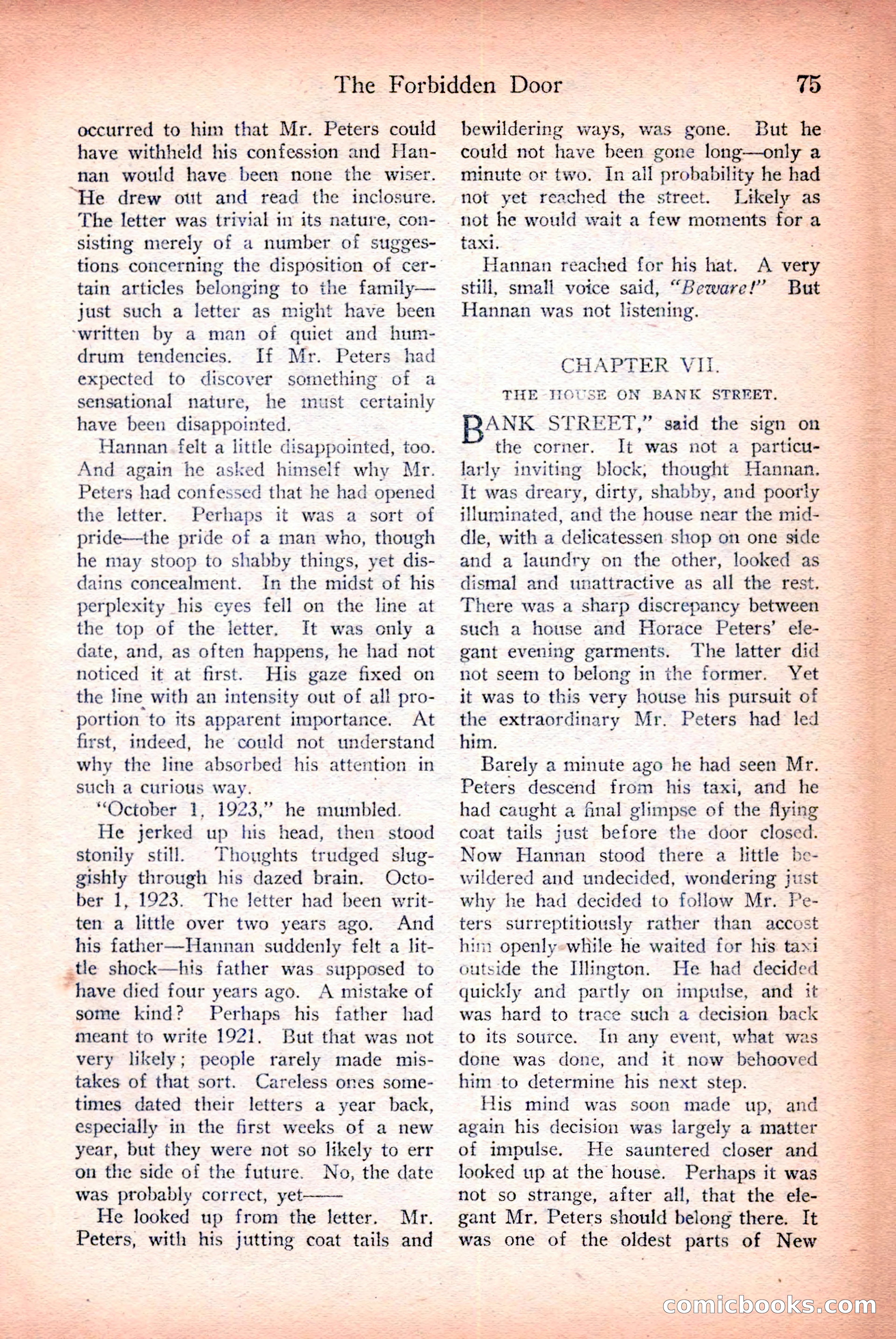 Detective Story Magazine — page 77 of 148