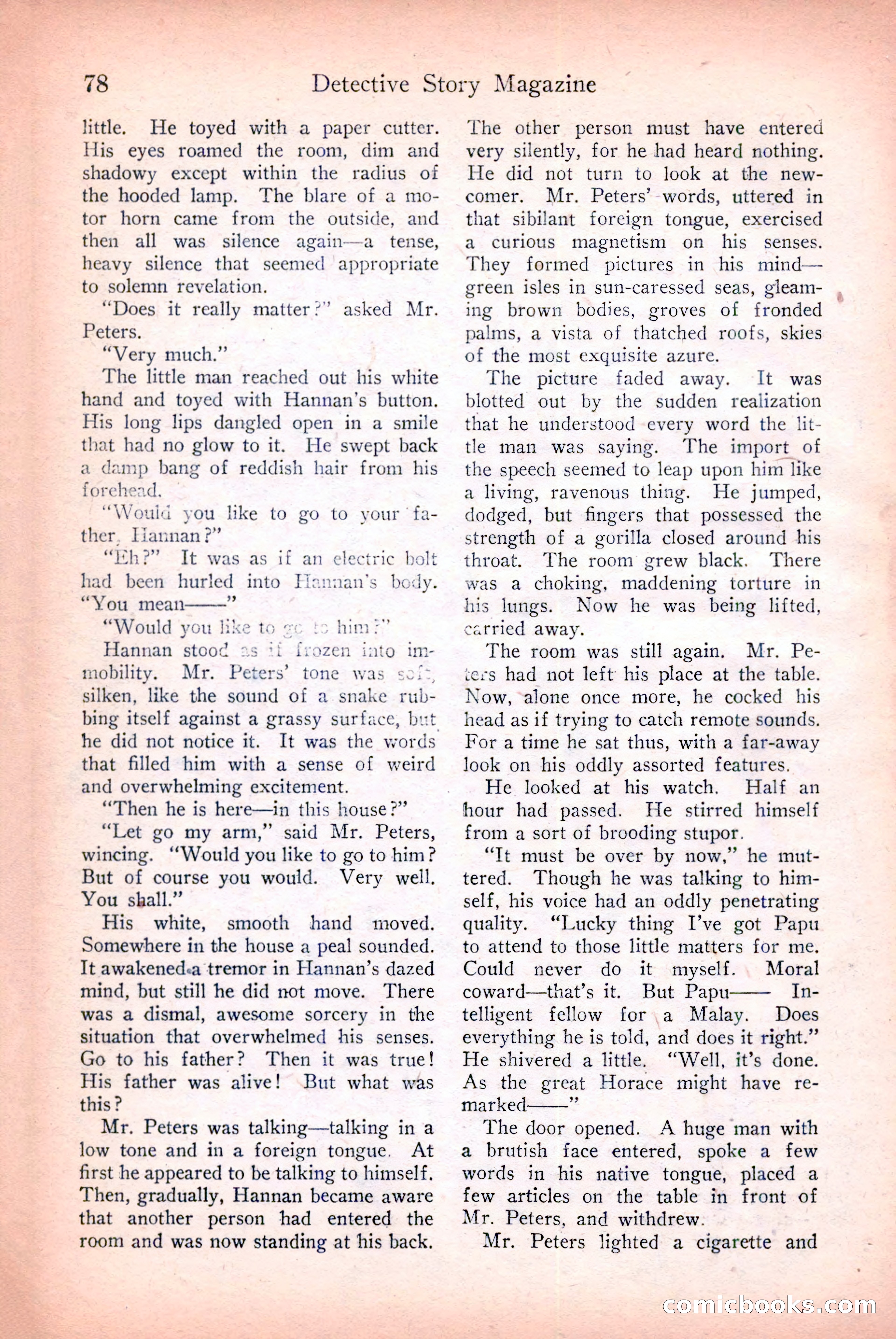 Detective Story Magazine — page 80 of 148