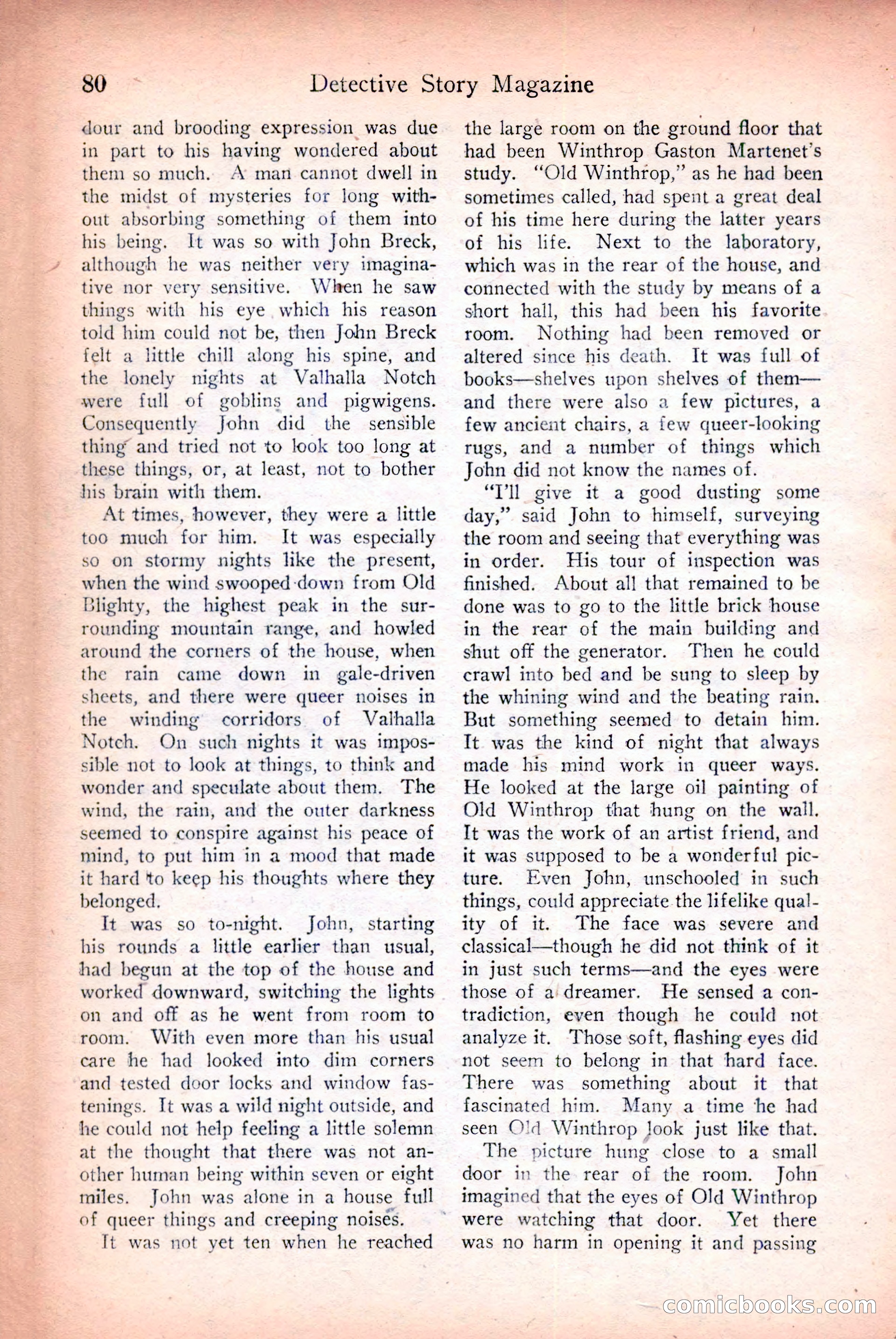 Detective Story Magazine — page 82 of 148