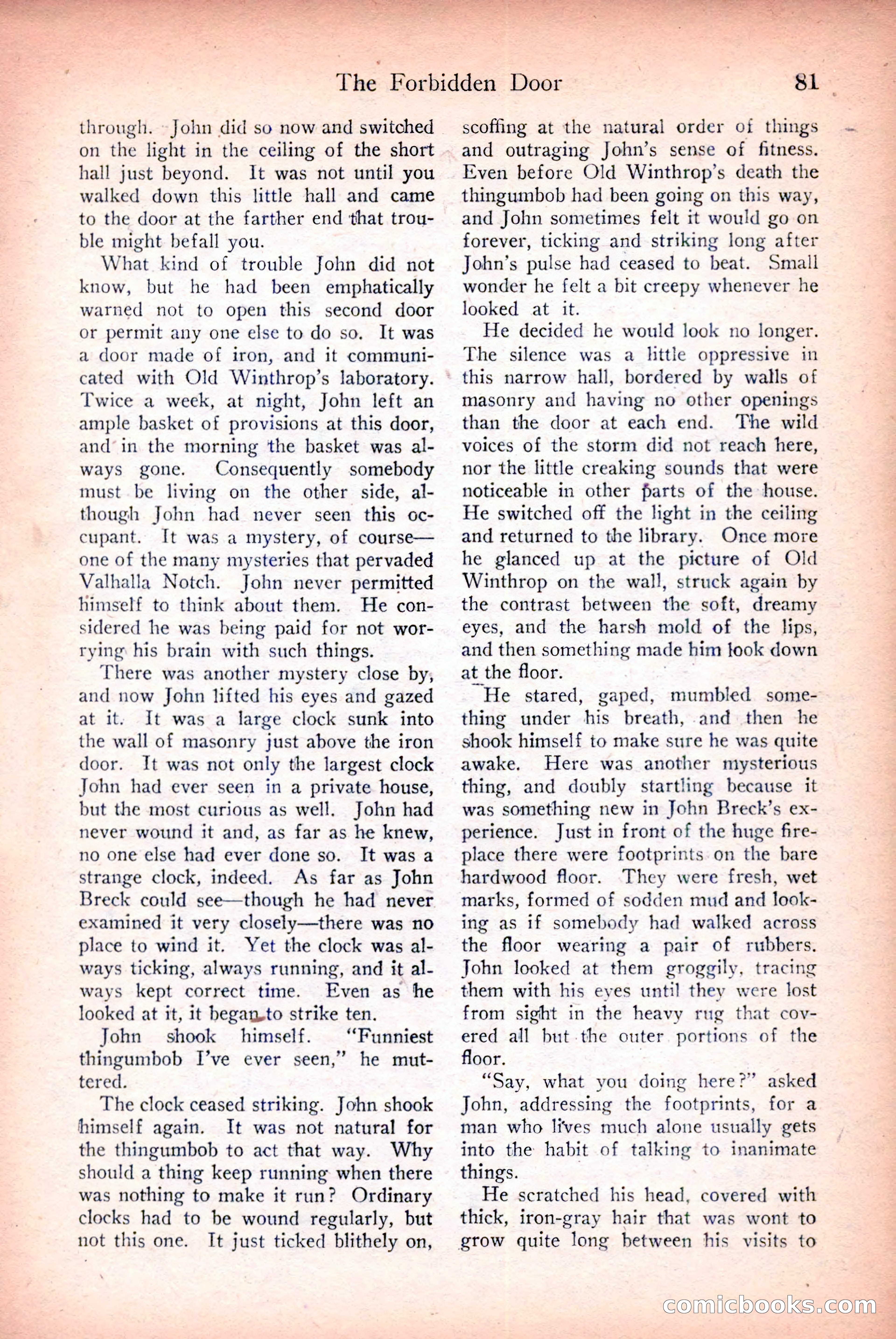 Detective Story Magazine — page 83 of 148