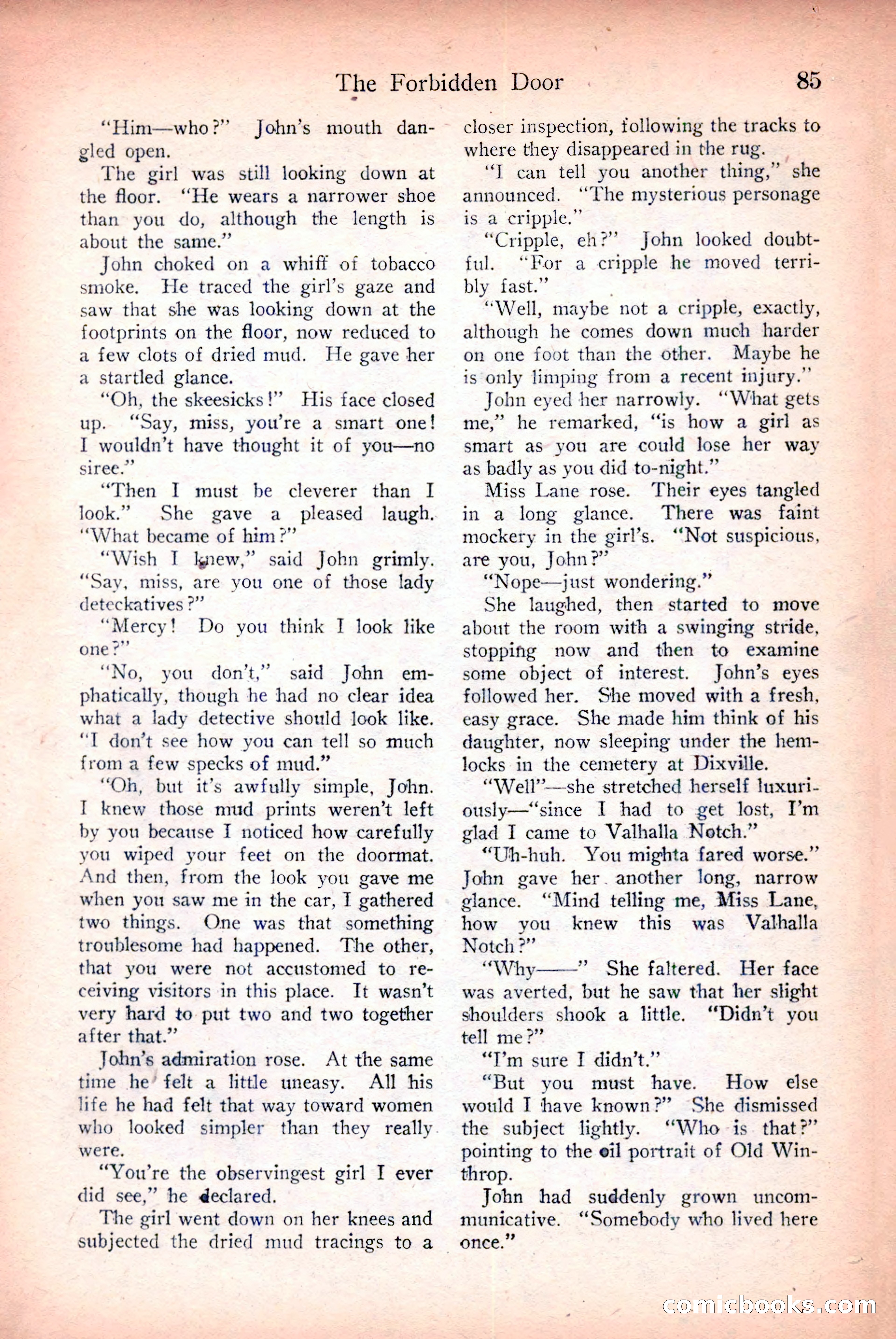 Detective Story Magazine — page 87 of 148