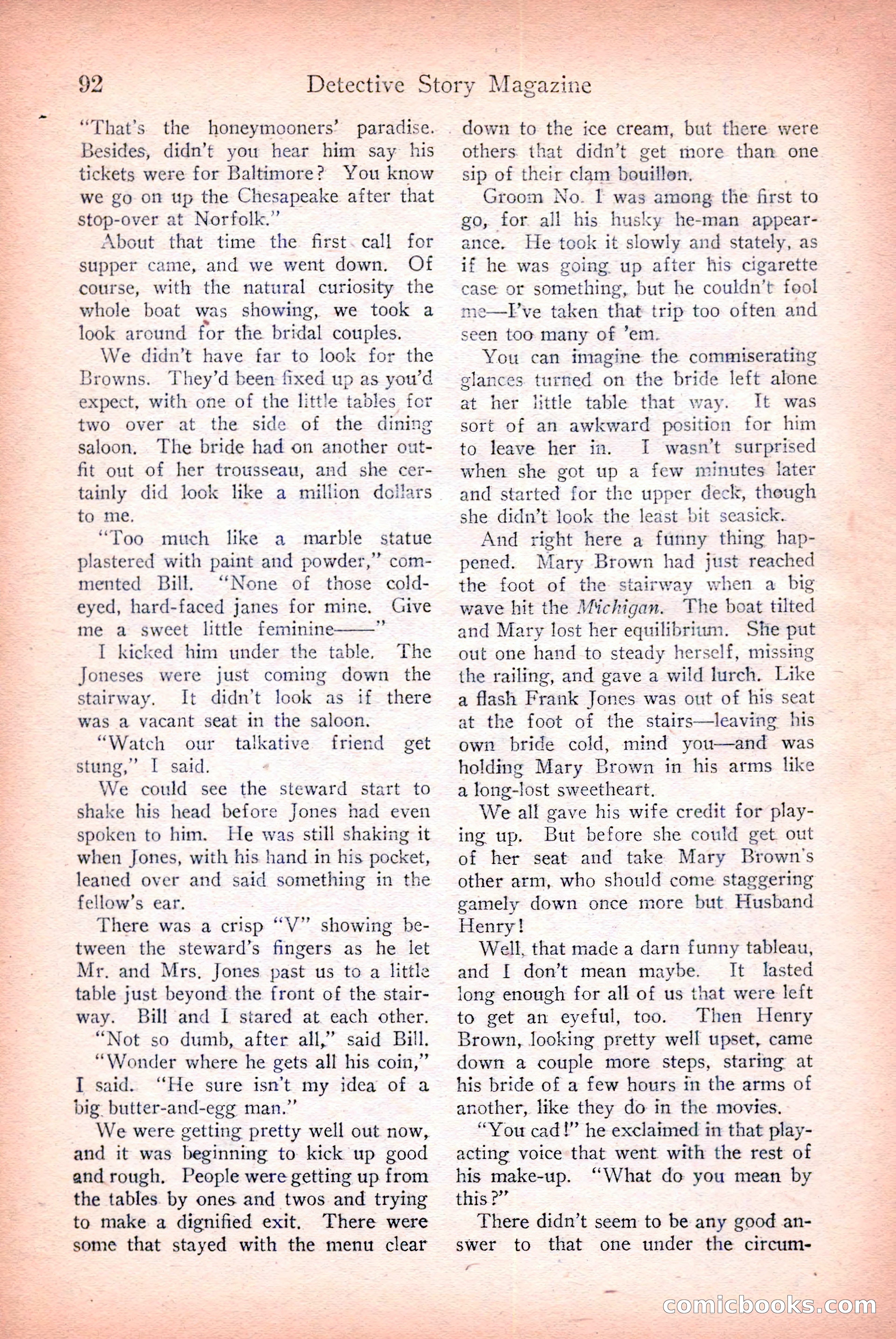 Detective Story Magazine — page 94 of 148