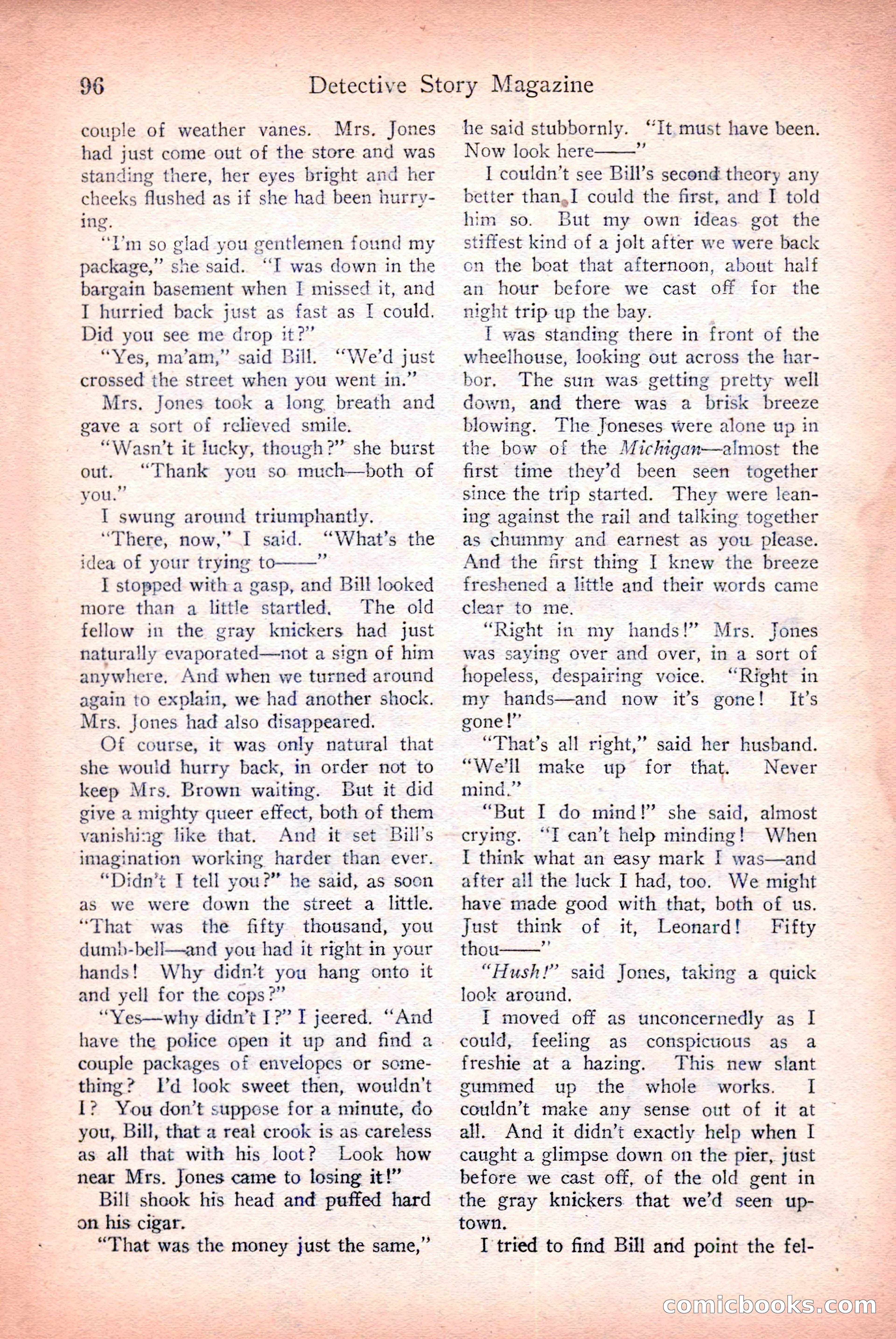 Detective Story Magazine — page 98 of 148