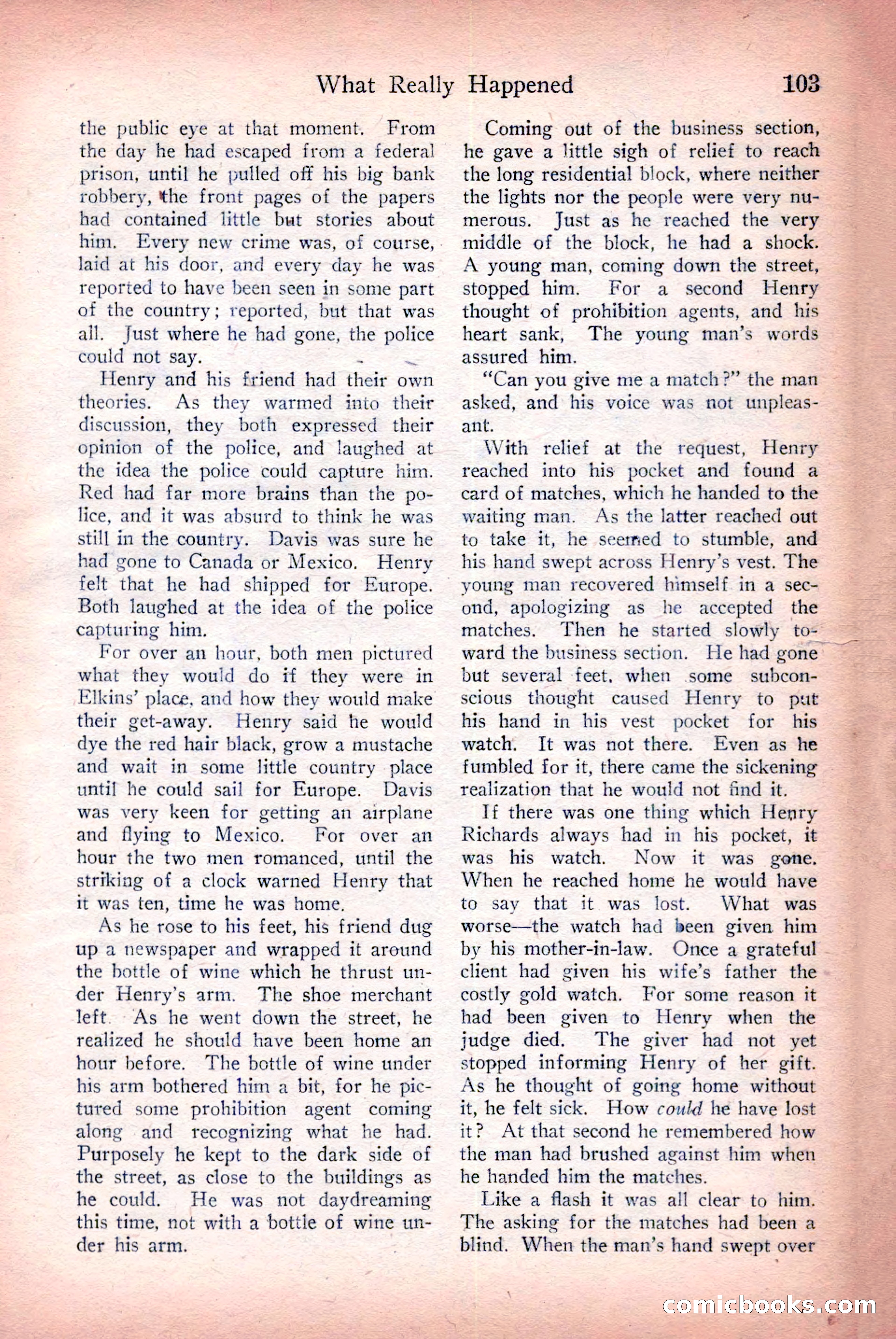 Detective Story Magazine — page 105 of 148