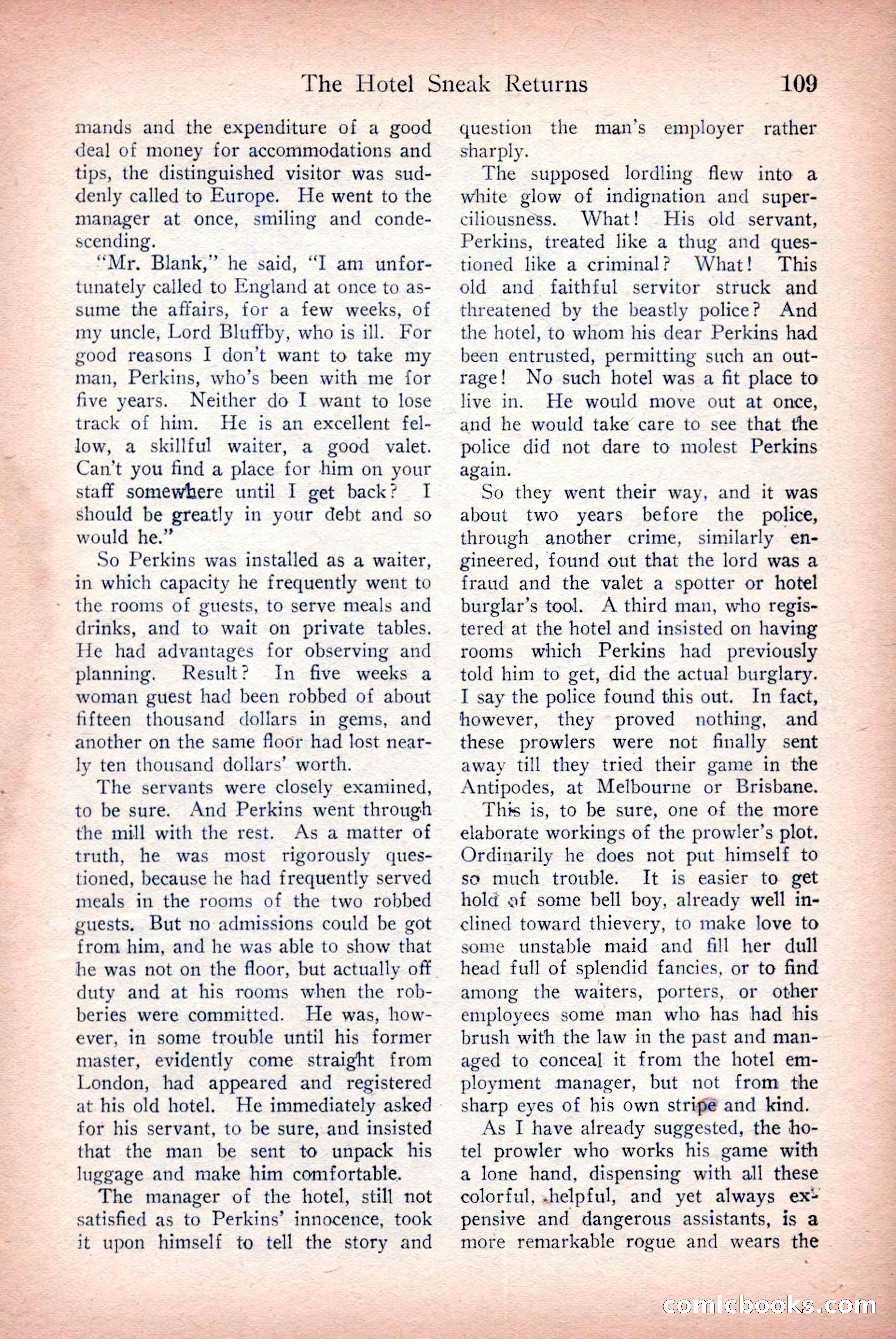 Detective Story Magazine — page 111 of 148