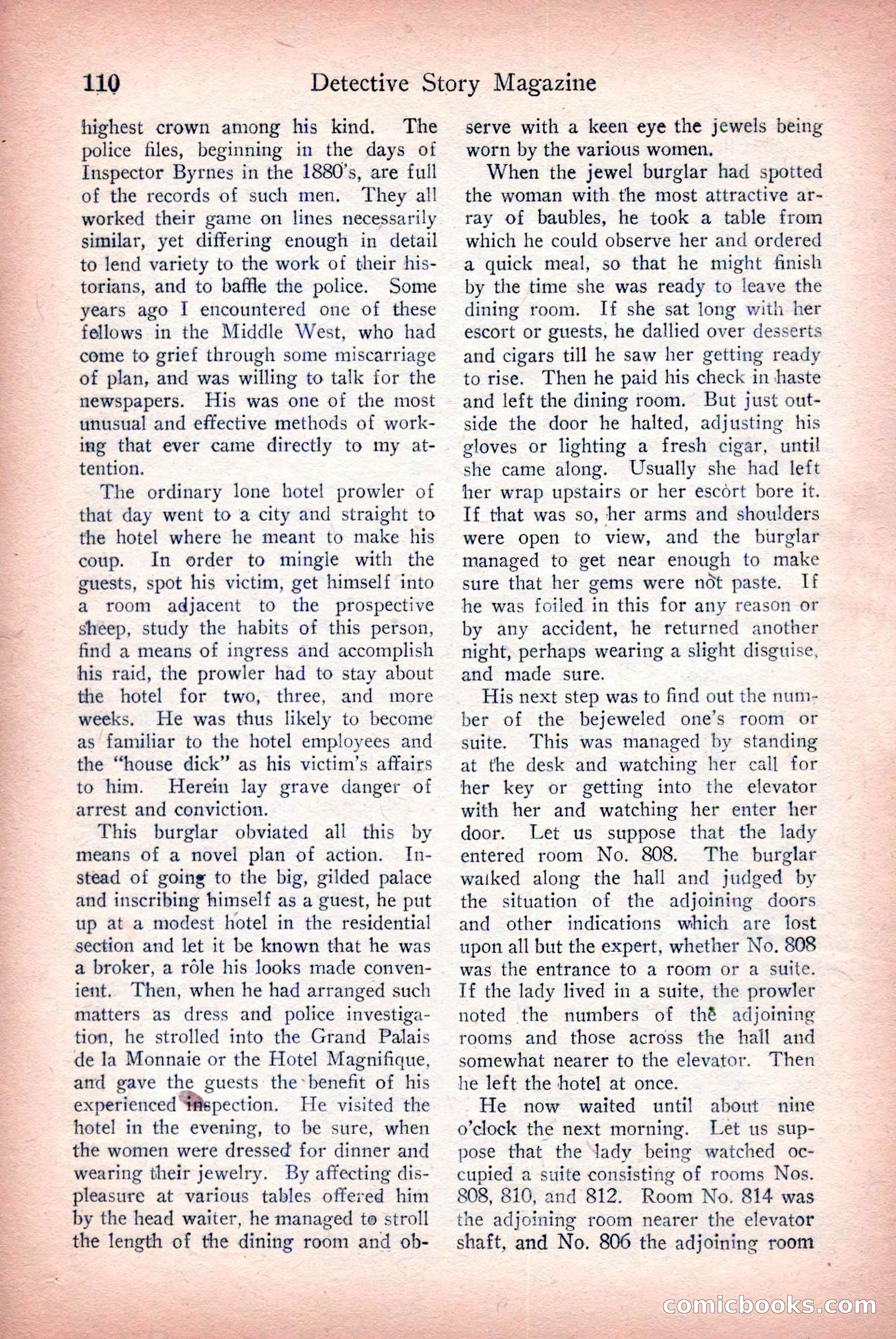 Detective Story Magazine — page 112 of 148