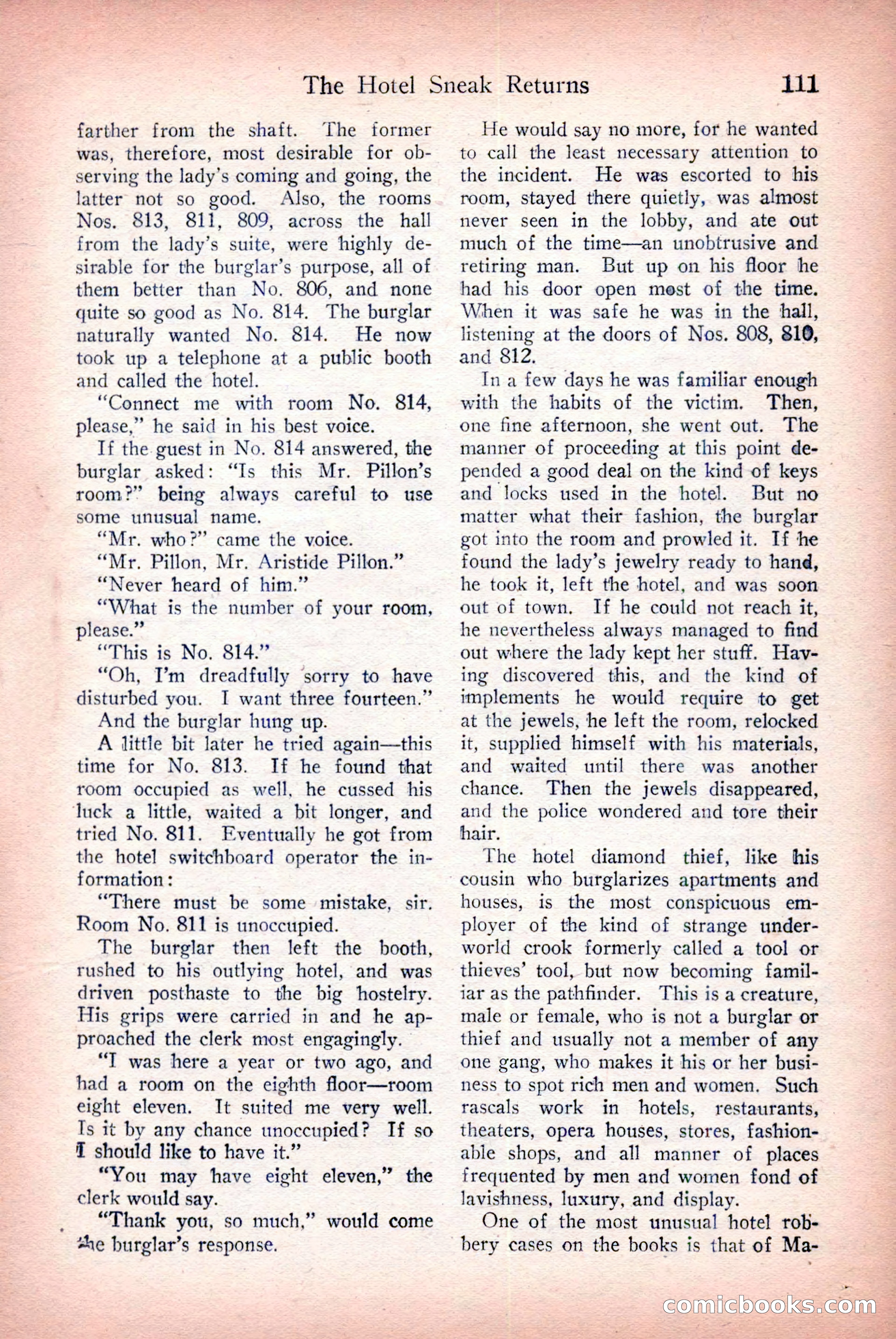 Detective Story Magazine — page 113 of 148