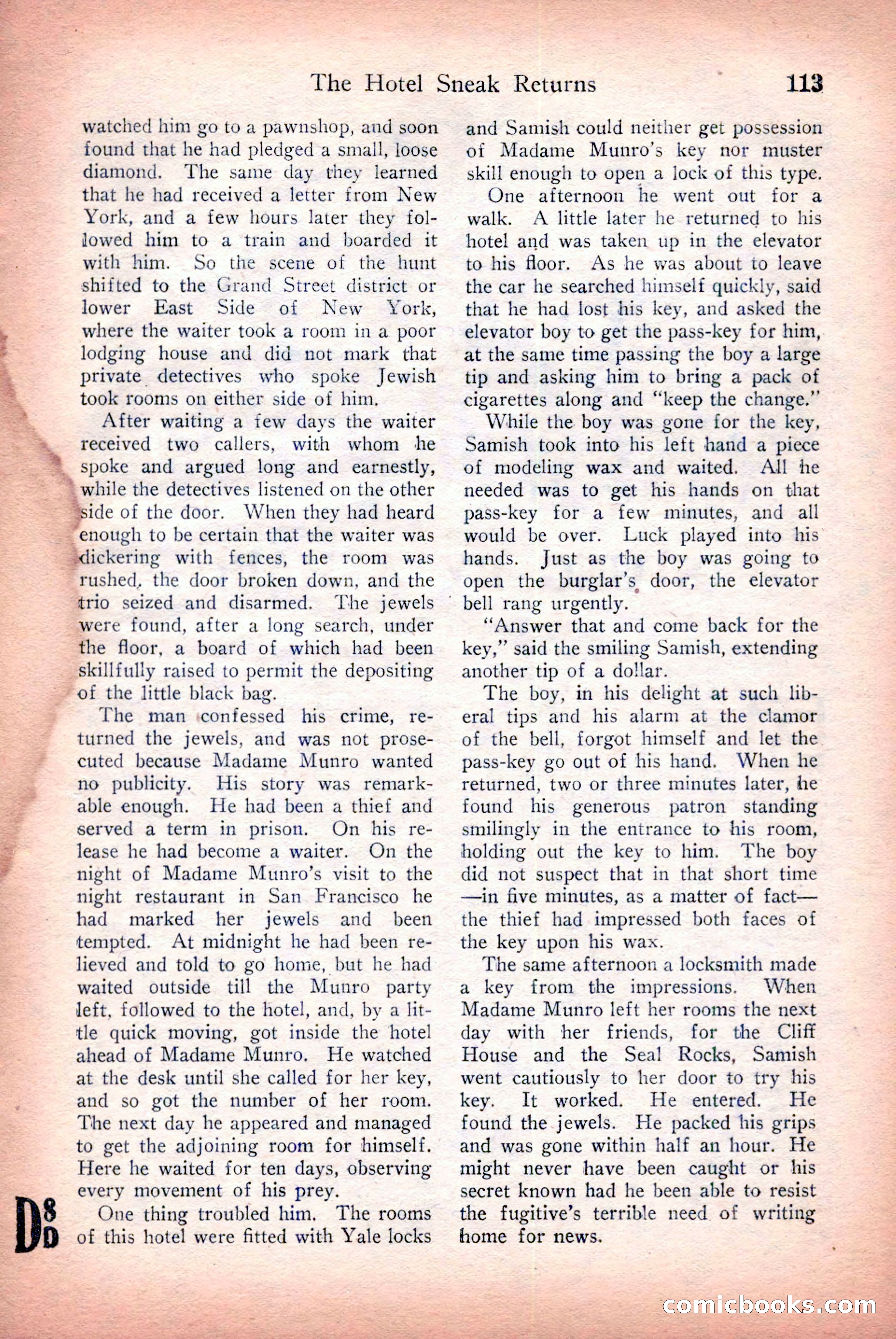 Detective Story Magazine — page 115 of 148