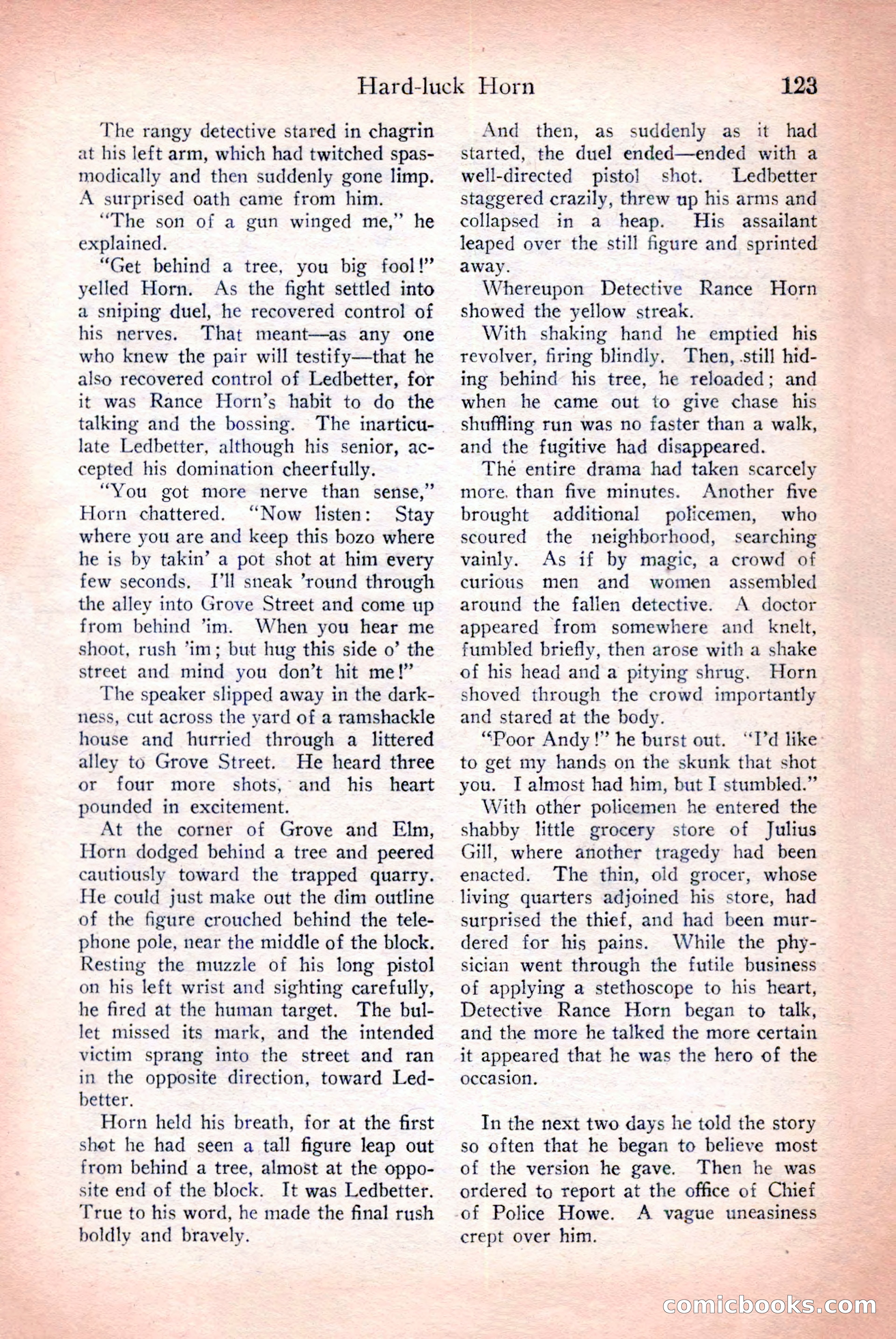 Detective Story Magazine — page 125 of 148