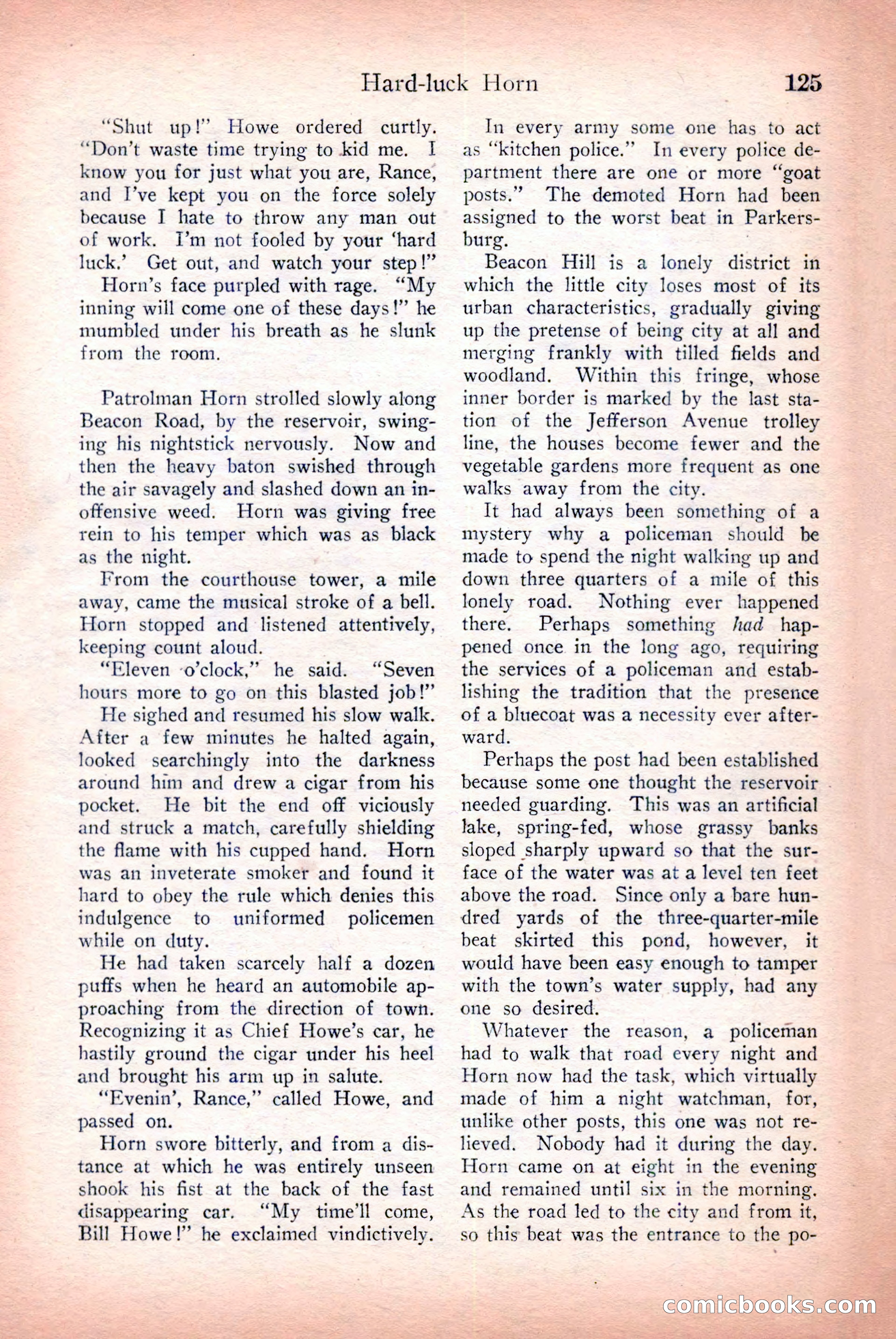 Detective Story Magazine — page 127 of 148