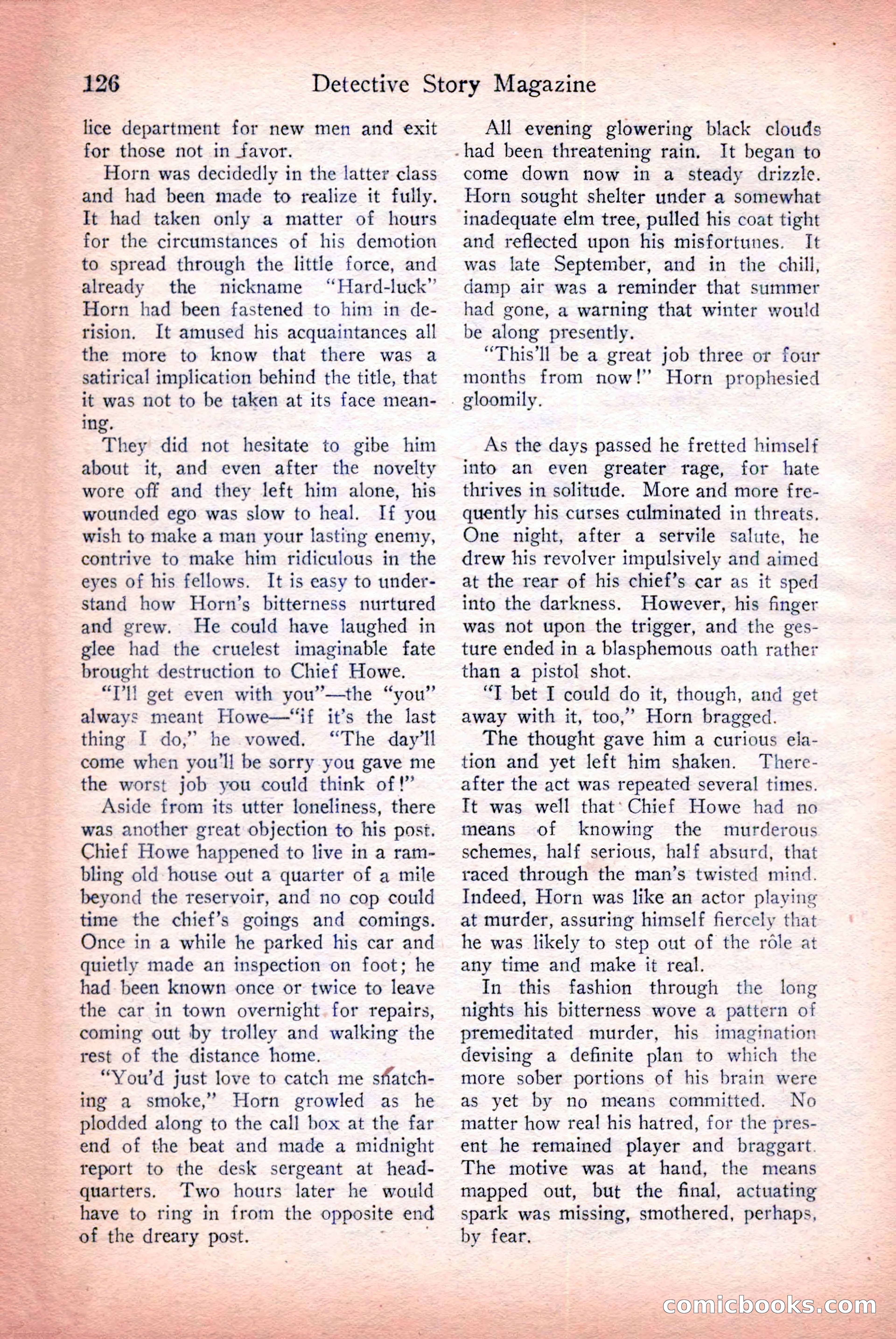 Detective Story Magazine — page 128 of 148