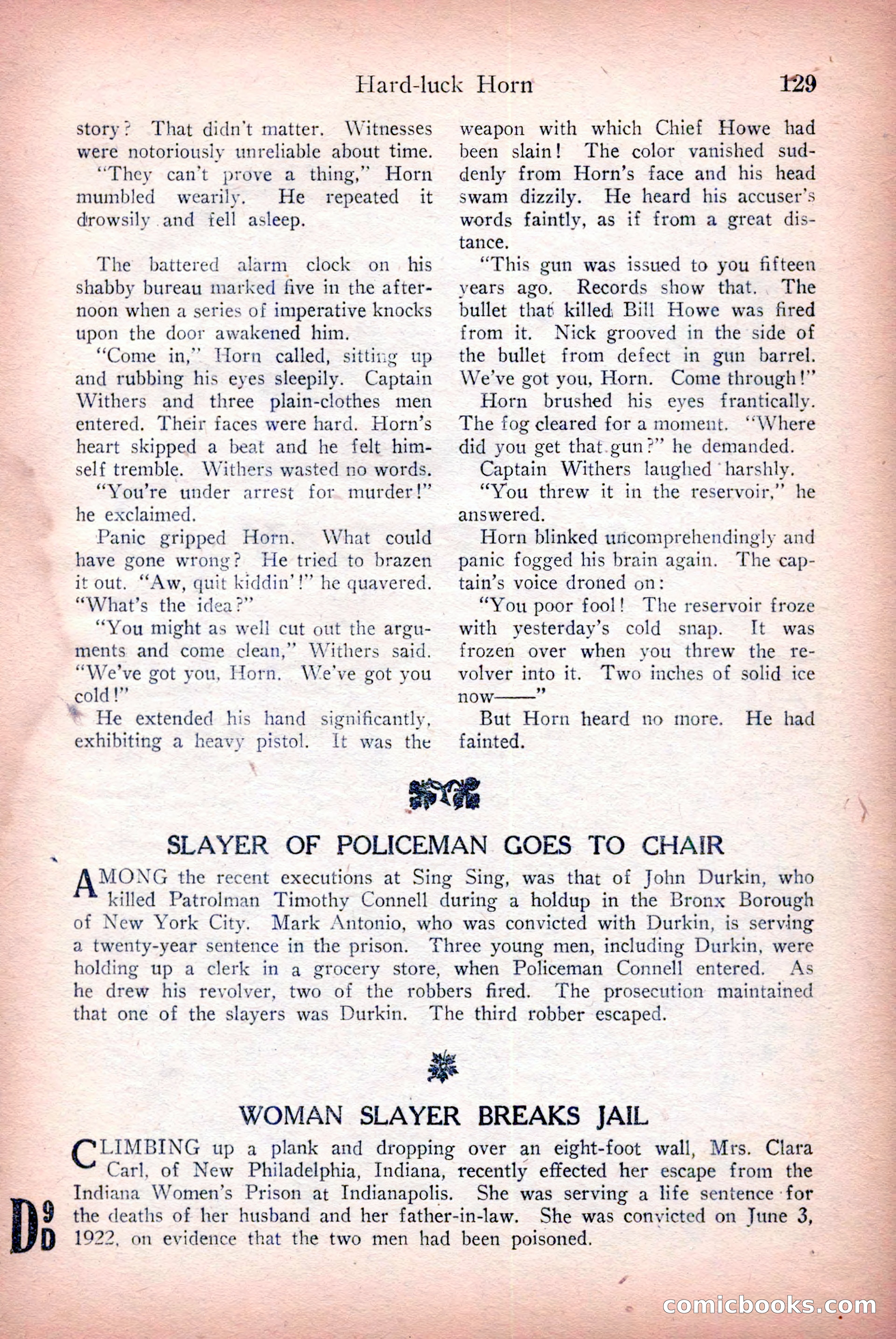 Detective Story Magazine — page 131 of 148
