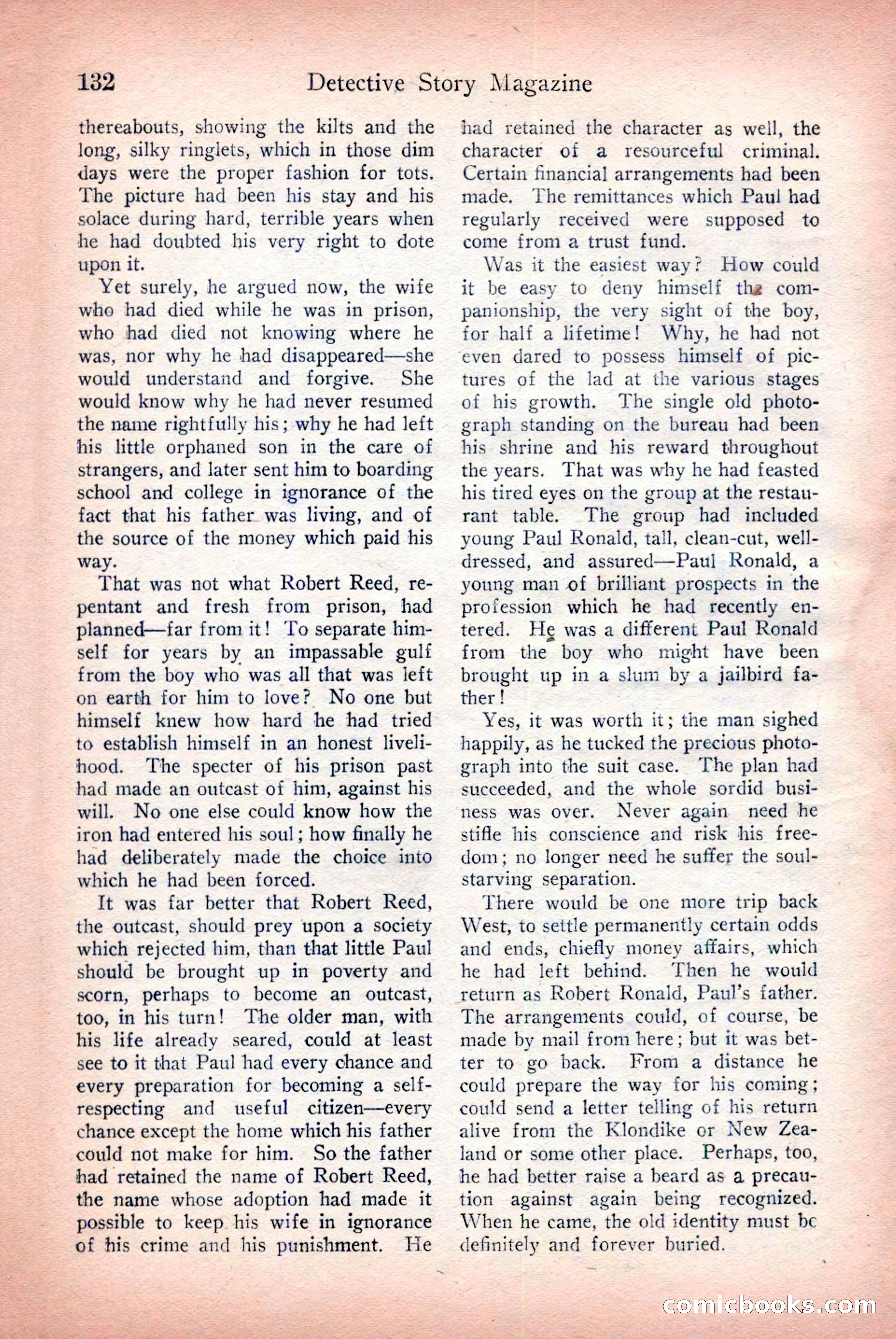Detective Story Magazine — page 134 of 148