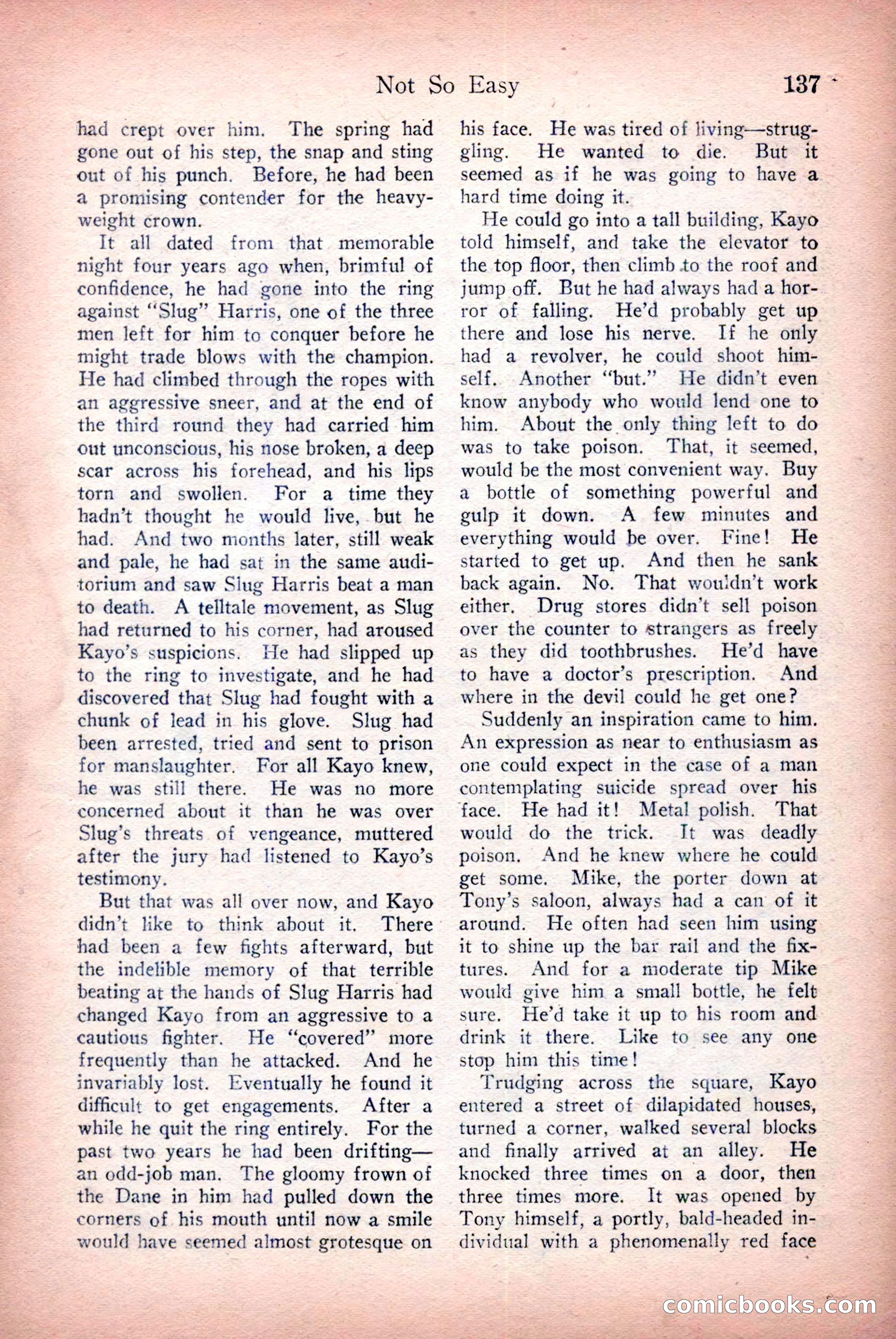 Detective Story Magazine — page 139 of 148