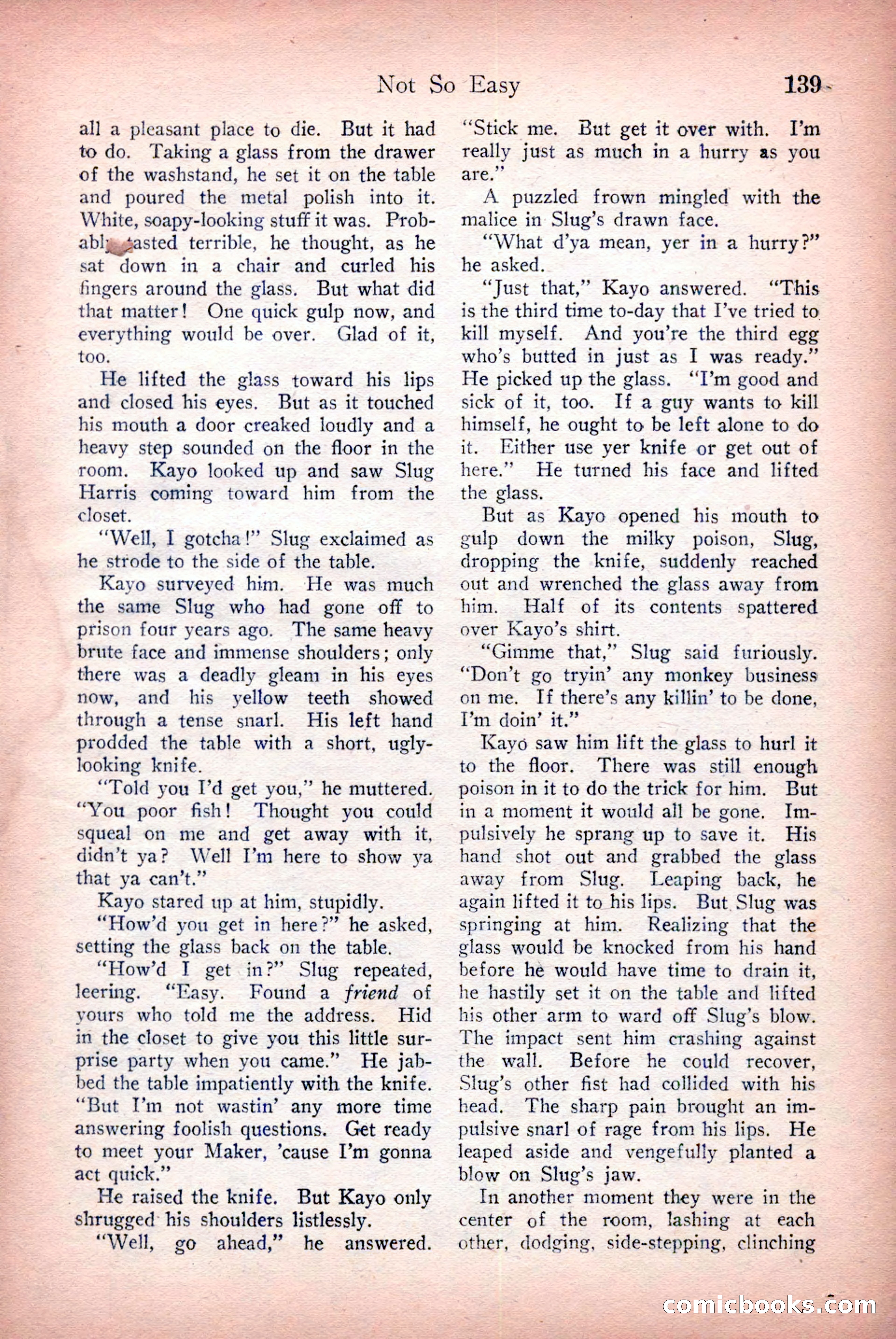 Detective Story Magazine — page 141 of 148