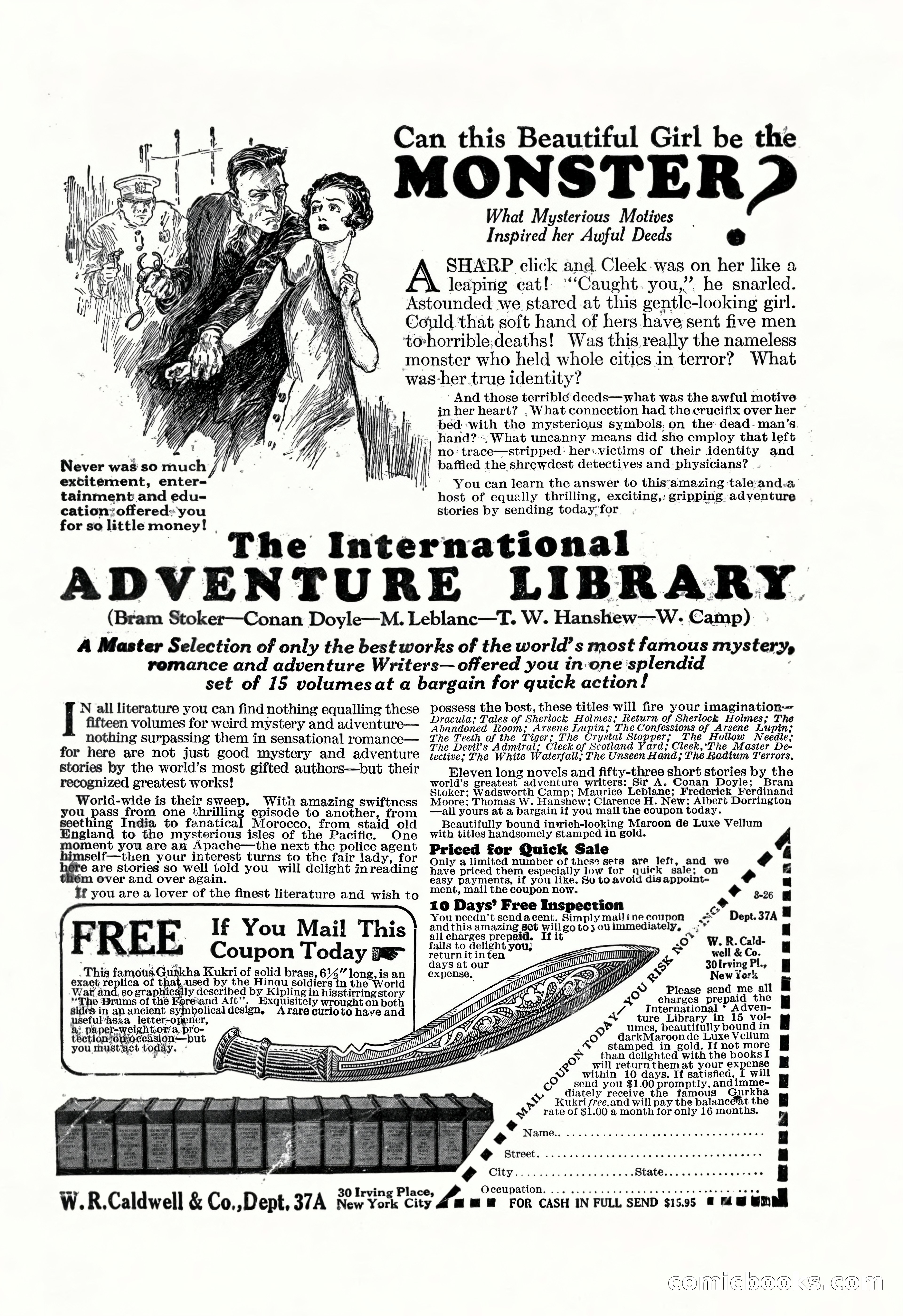 Detective Story Magazine — page 147 of 148