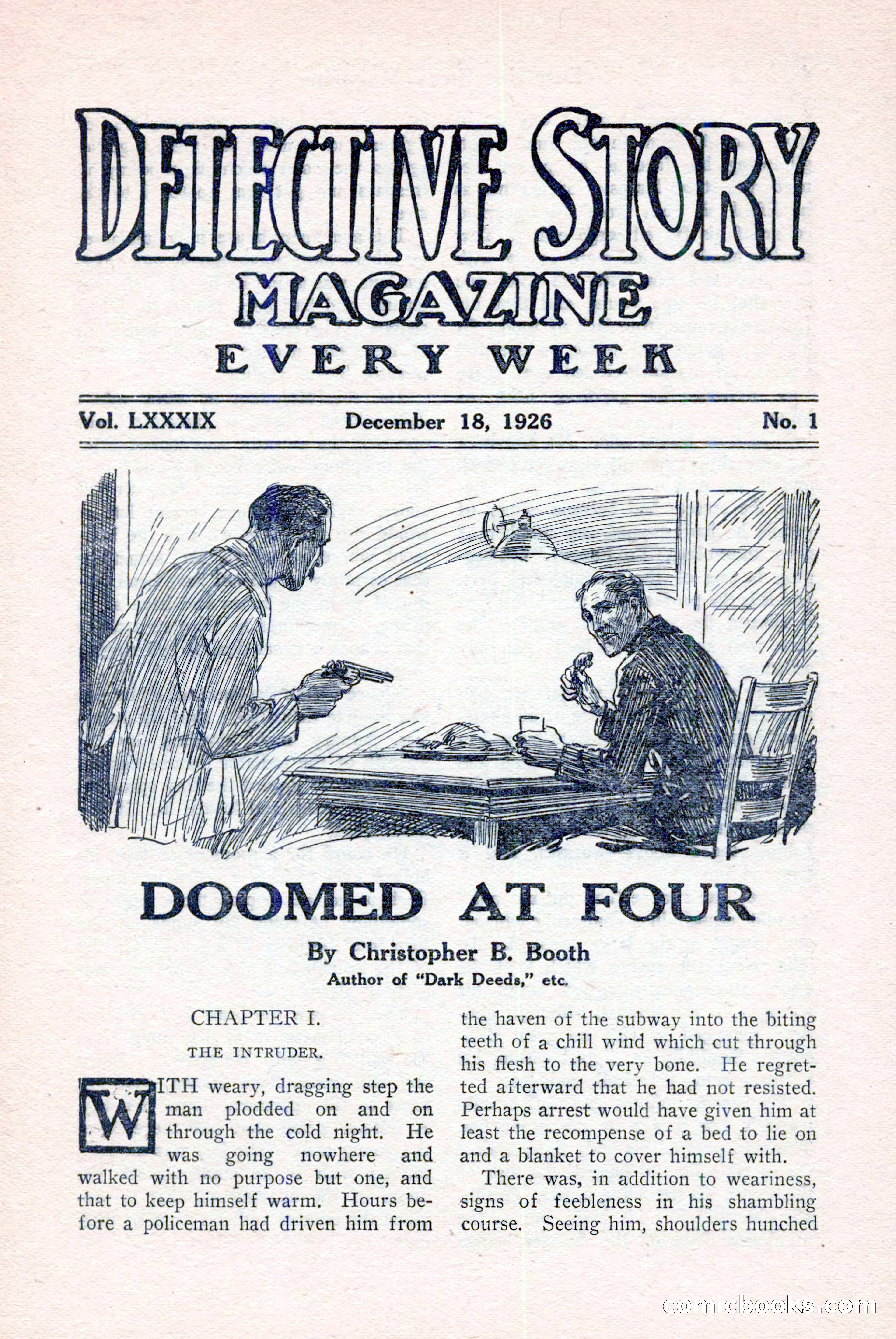 Detective Story Magazine, December 18, 1926 — page 5 of 148